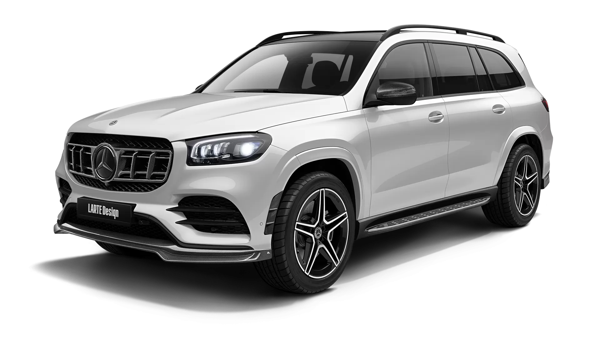 Mercedes GLS X167 front look for Exclusive body kit option