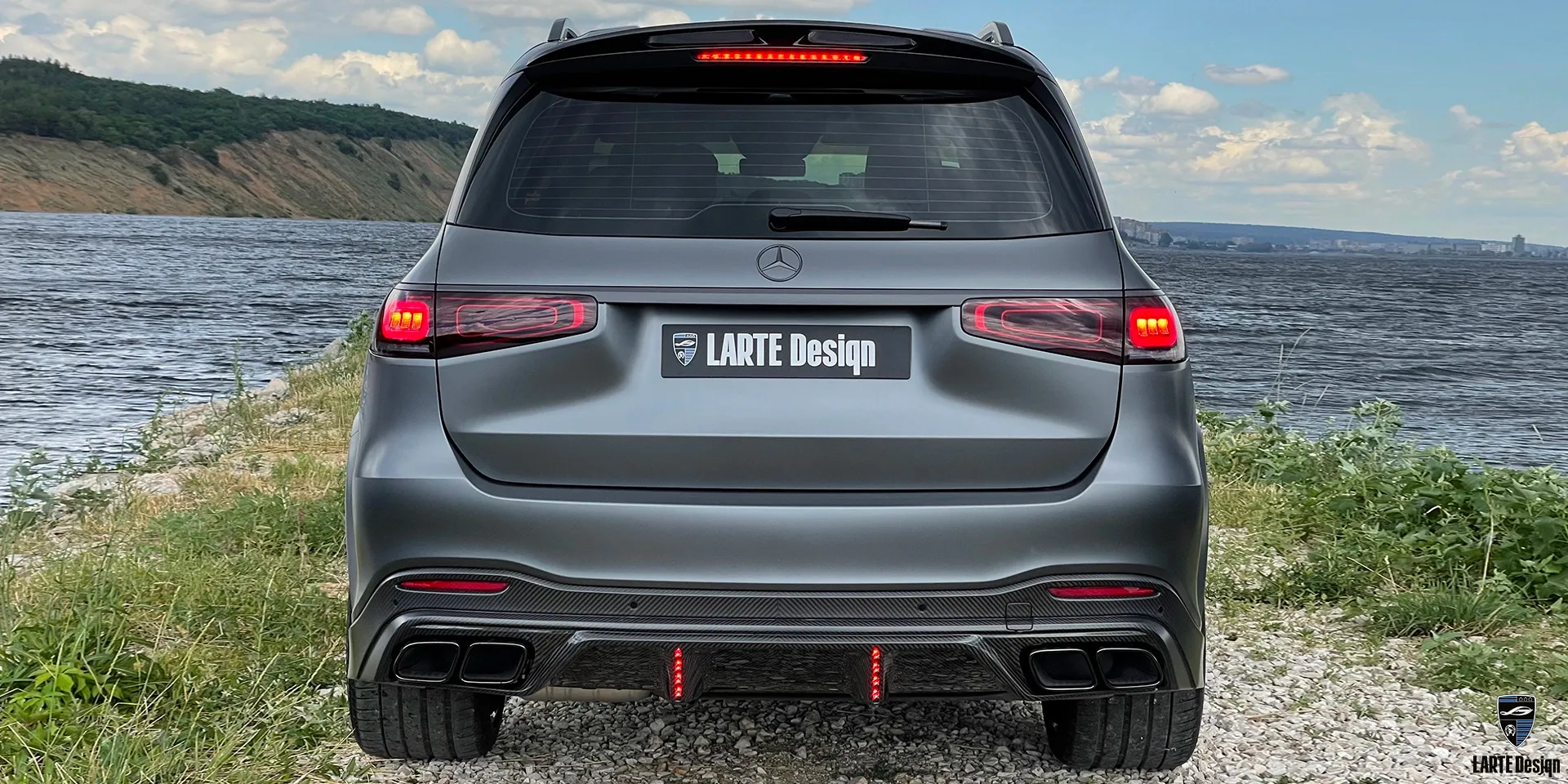 Tuning accessories for Mercedes-Benz GLS 400 d 4MATIC Х167 Selenite Grey by LARTE Design