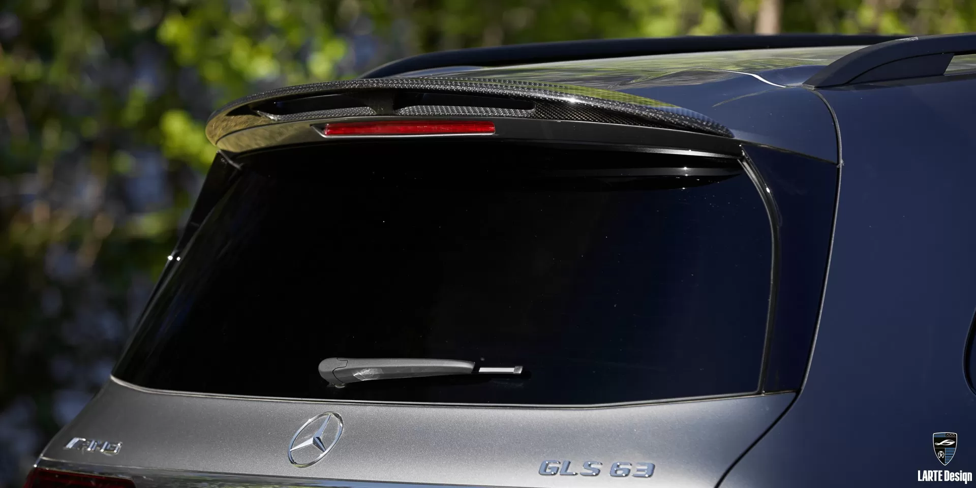 Mercedes GLS AMG 63 X167 spoiler from LARTE Design