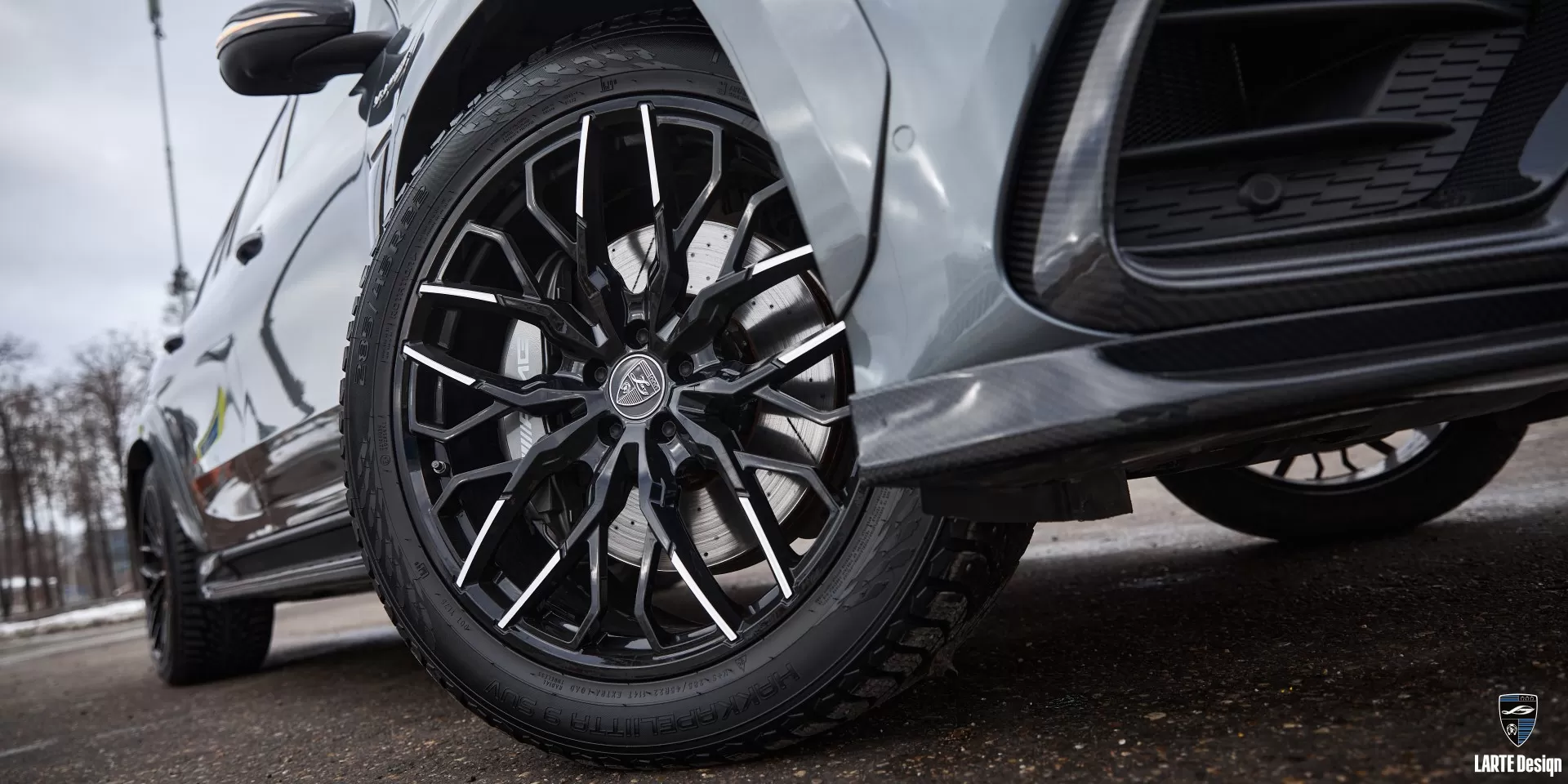 Custom forged rims for Mercedes GLS AMG 63 X167 from LARTE Design