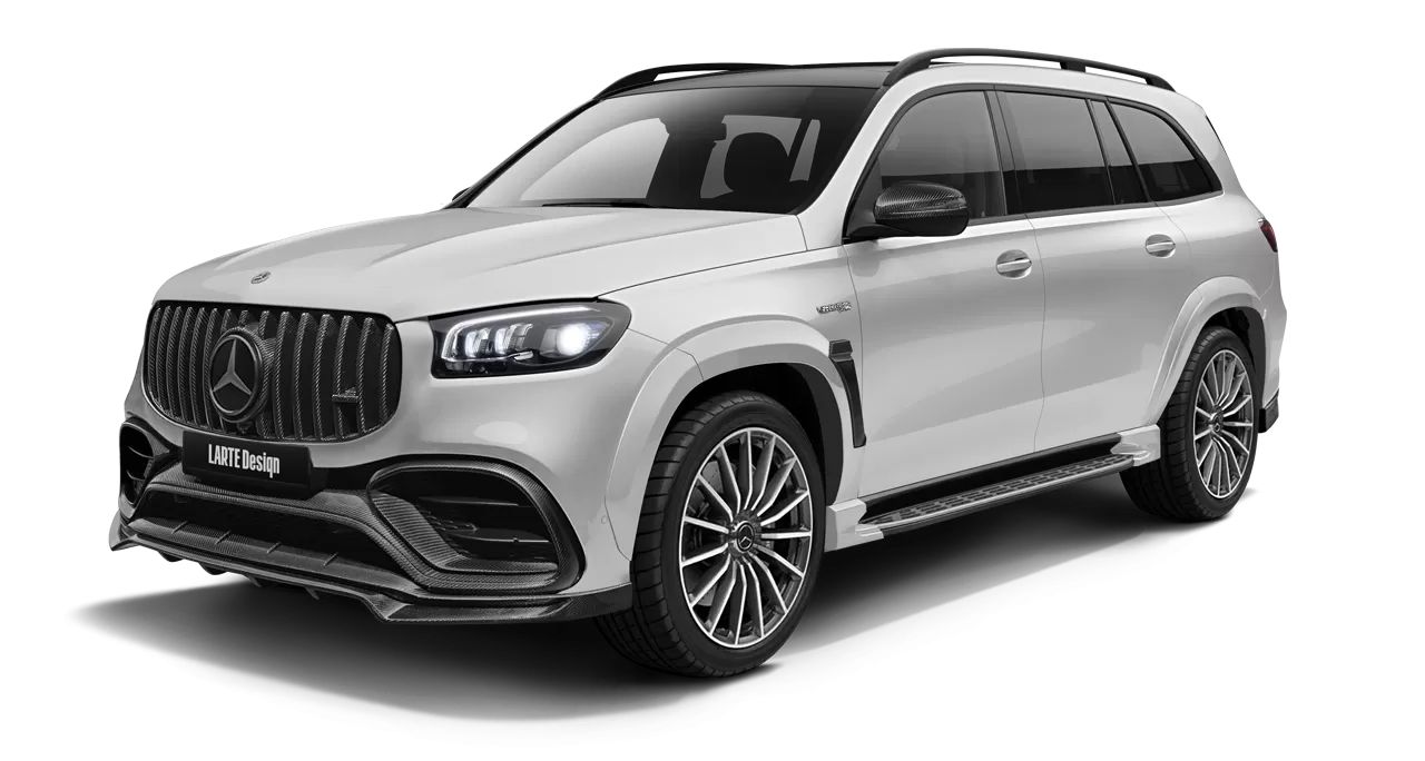 Mercedes GLS AMG 63 X167 front look for Exclusive body kit option