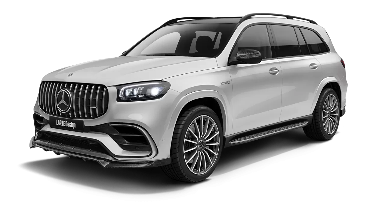 Mercedes GLS AMG 63 X167 front look for Stylish body kit option