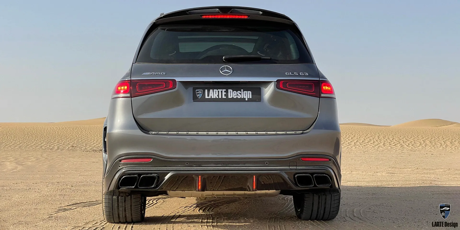 Bestellen Sie individuelle Abstimmung für den Mercedes-Benz AMG GLS 63 4MATIC+ Х167 Selenitgrau metallic 2023