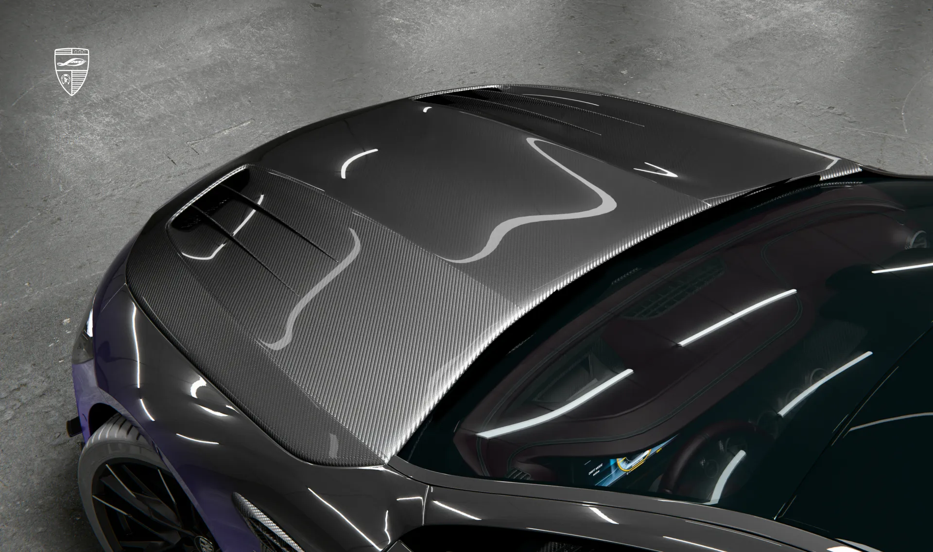 Hood for your Mercedes GT AMG 63s X290 Facelift in a conversion kit from LARTE Design