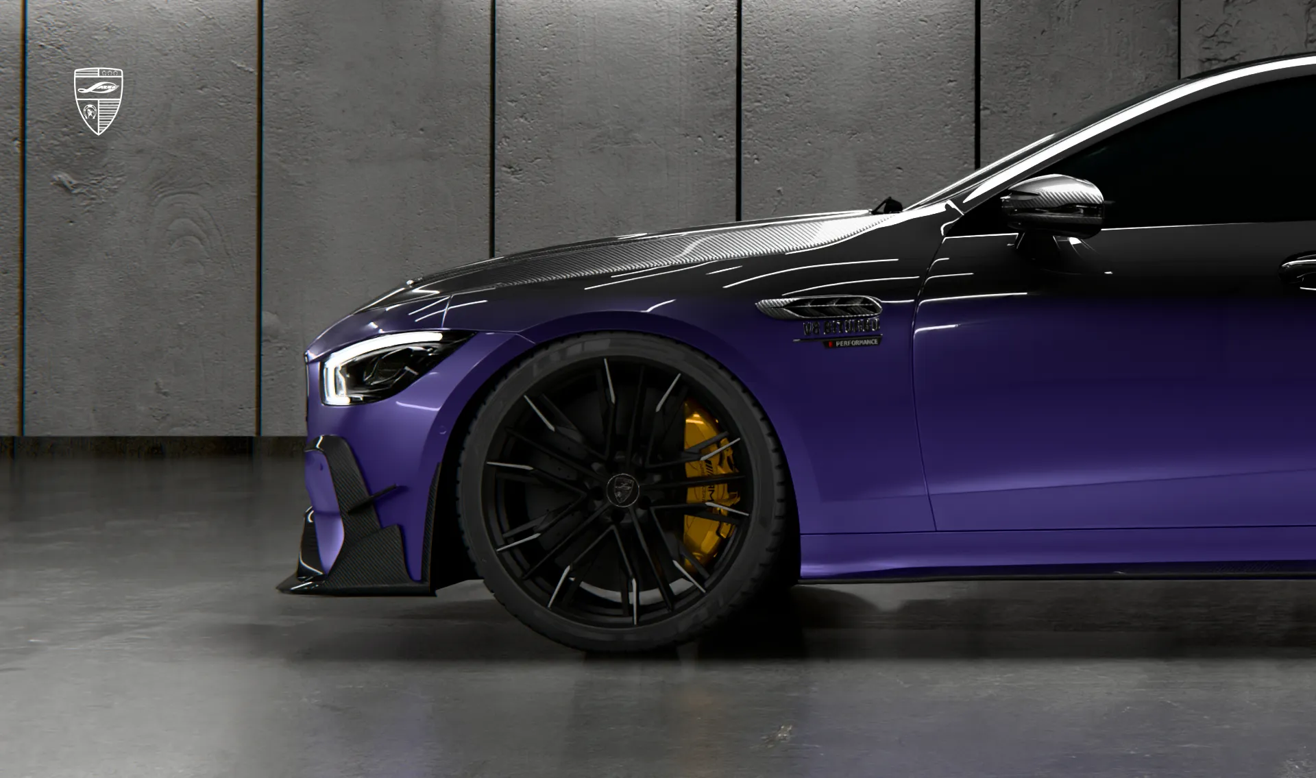 Wheels for your Mercedes GT AMG 63s X290 Facelift in the appearance package by LARTE Design
