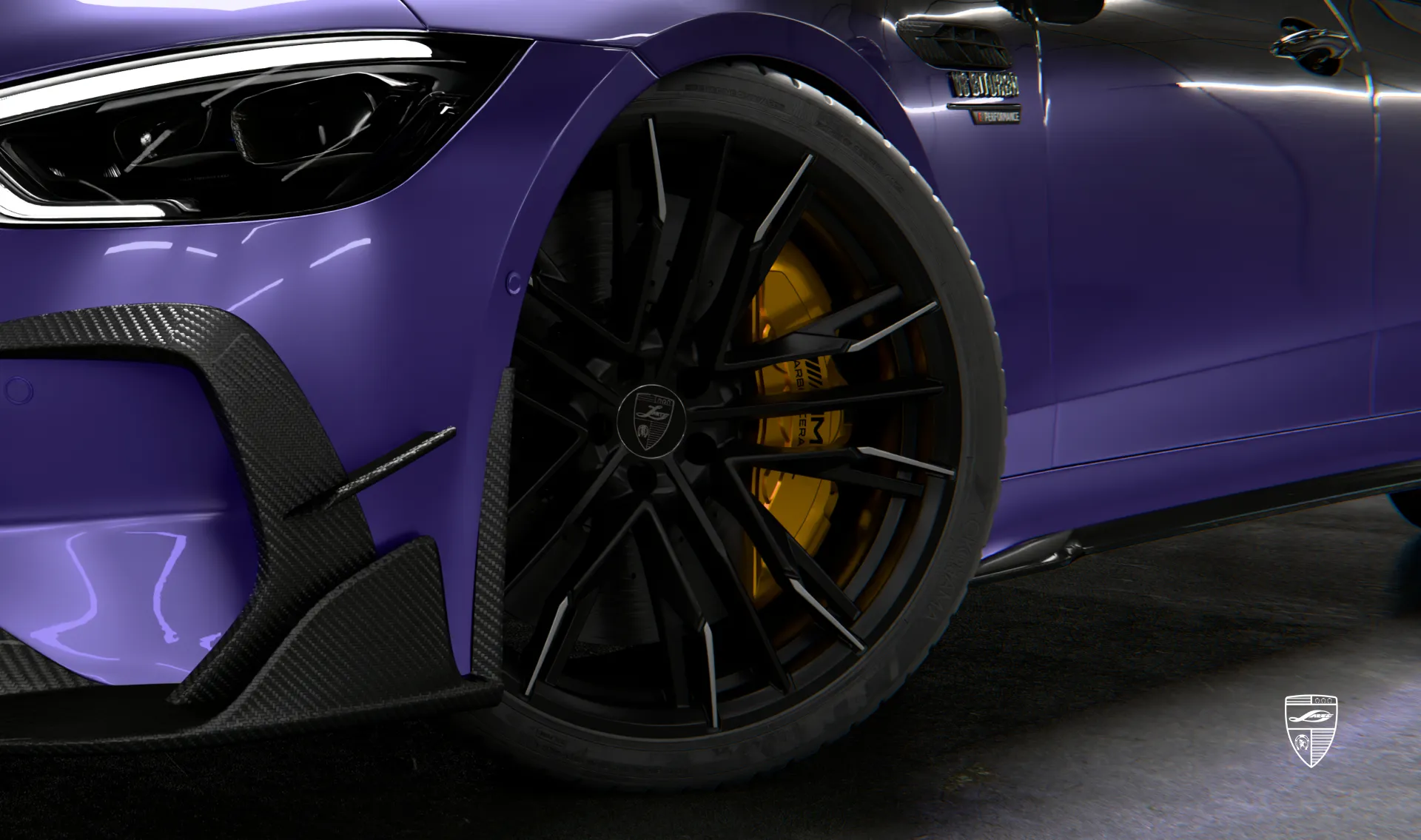 Wheels for your Mercedes GT AMG 63s X290 Facelift in the appearance package by LARTE Design