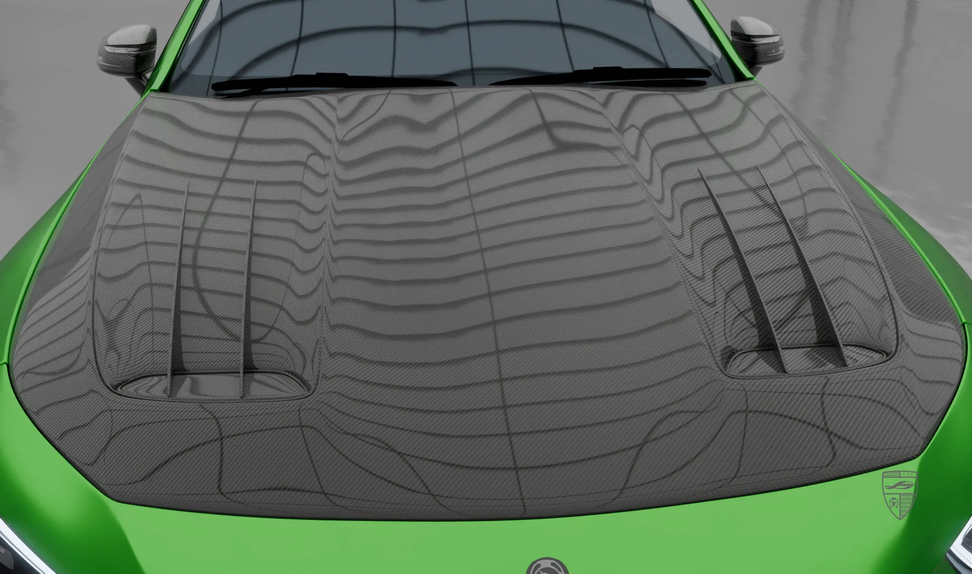 Carbon hood for your Mercedes GT AMG 63s X290 Facelift in a conversion kit from LARTE Design