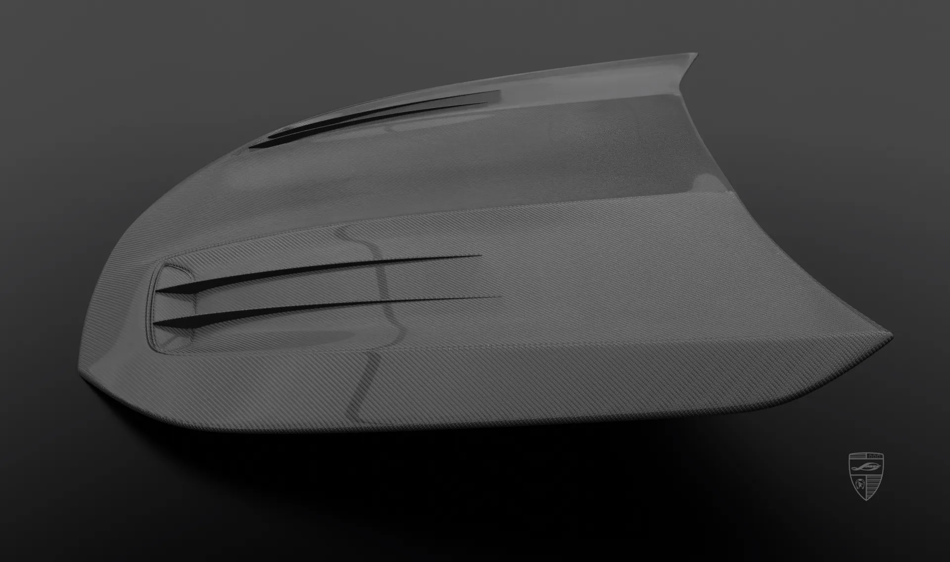 Carbon hood upgrade for the family car Mercedes GT AMG 63s X290 Facelift from LARTE Design