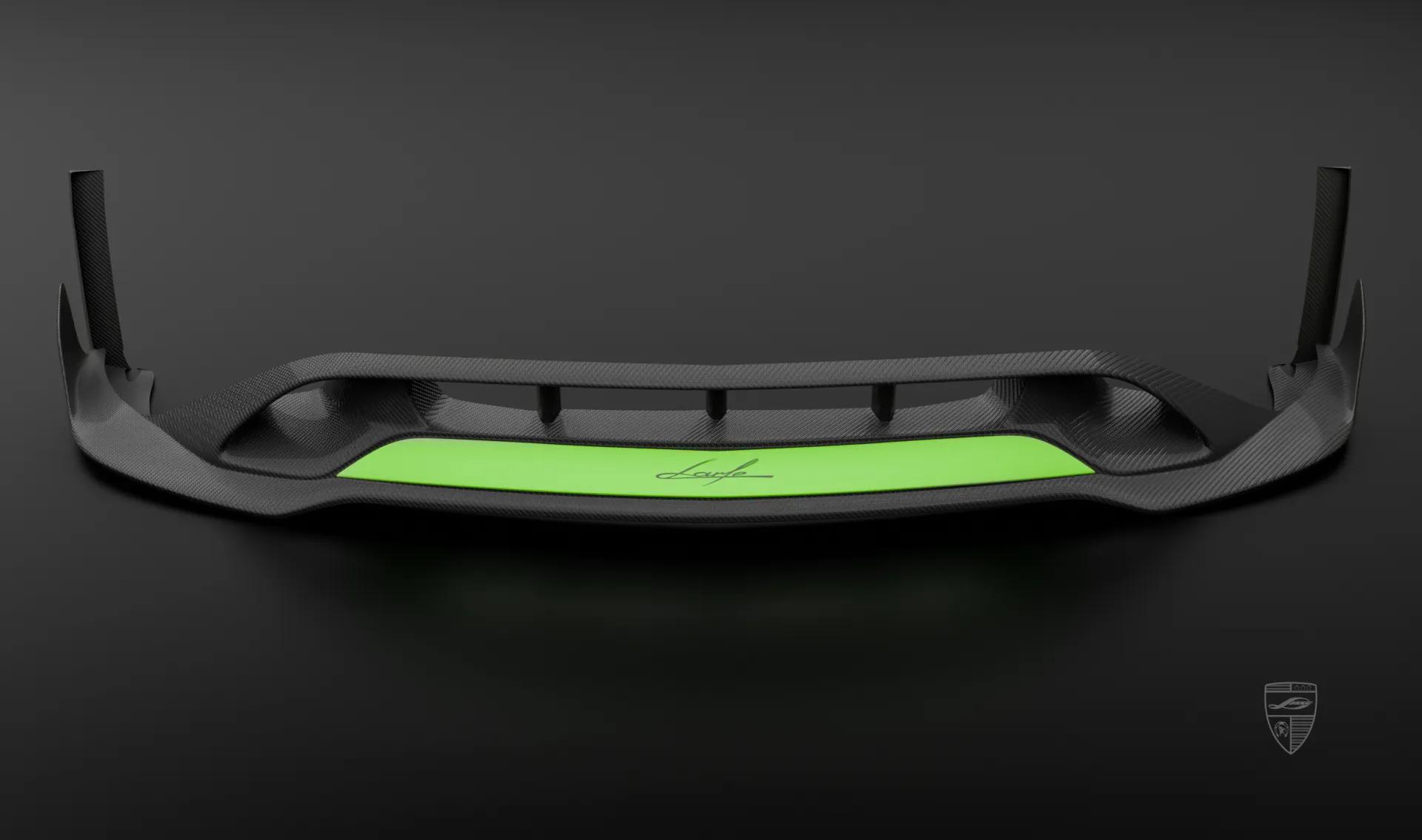 Front splitter for your Mercedes GT AMG 63s X290 Facelift in a conversion kit from LARTE Design