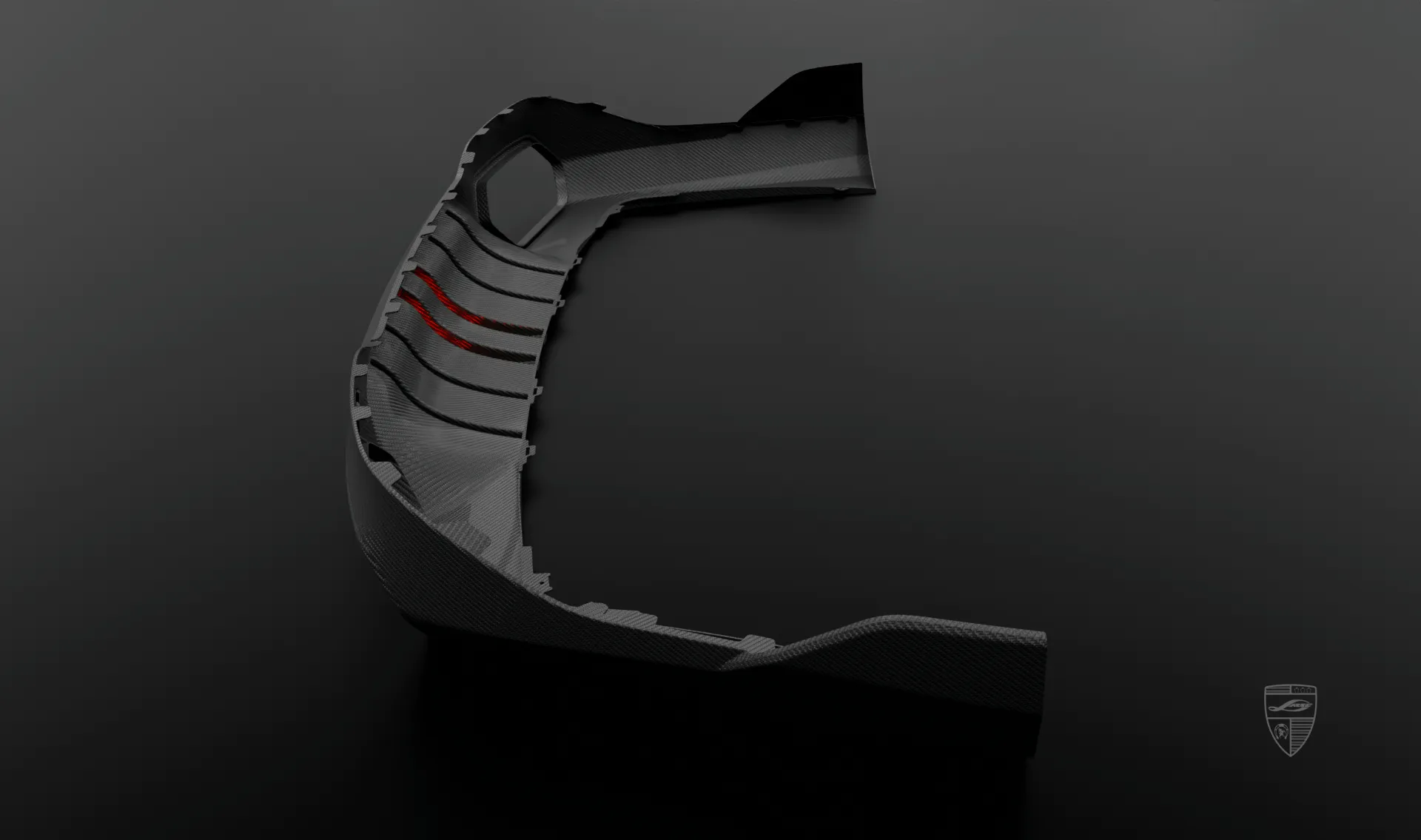 Rear carbon diffuser upgrade for the luxury car Mercedes GT AMG 63s X290 Facelift from LARTE Design
