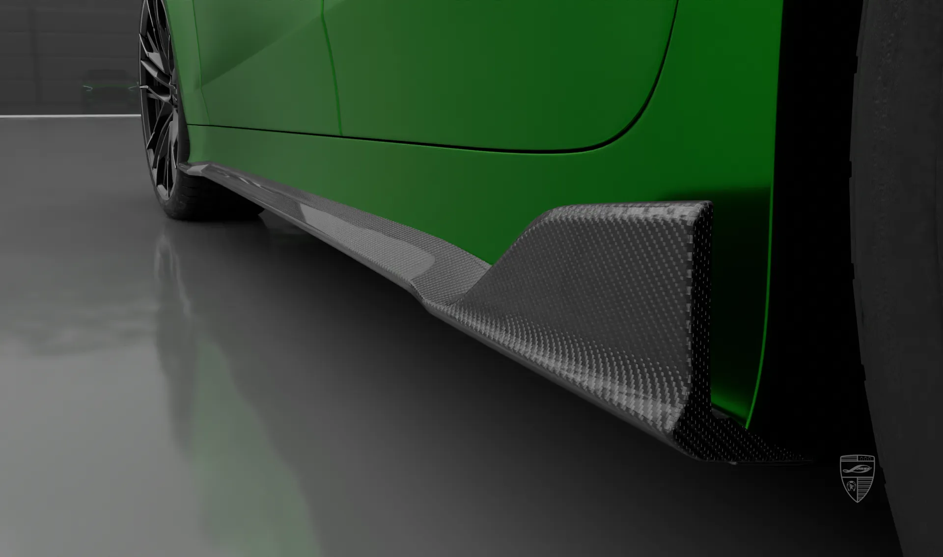 Side skirts for your Mercedes GT AMG 63s X290 Facelift in the appearance package by LARTE Design