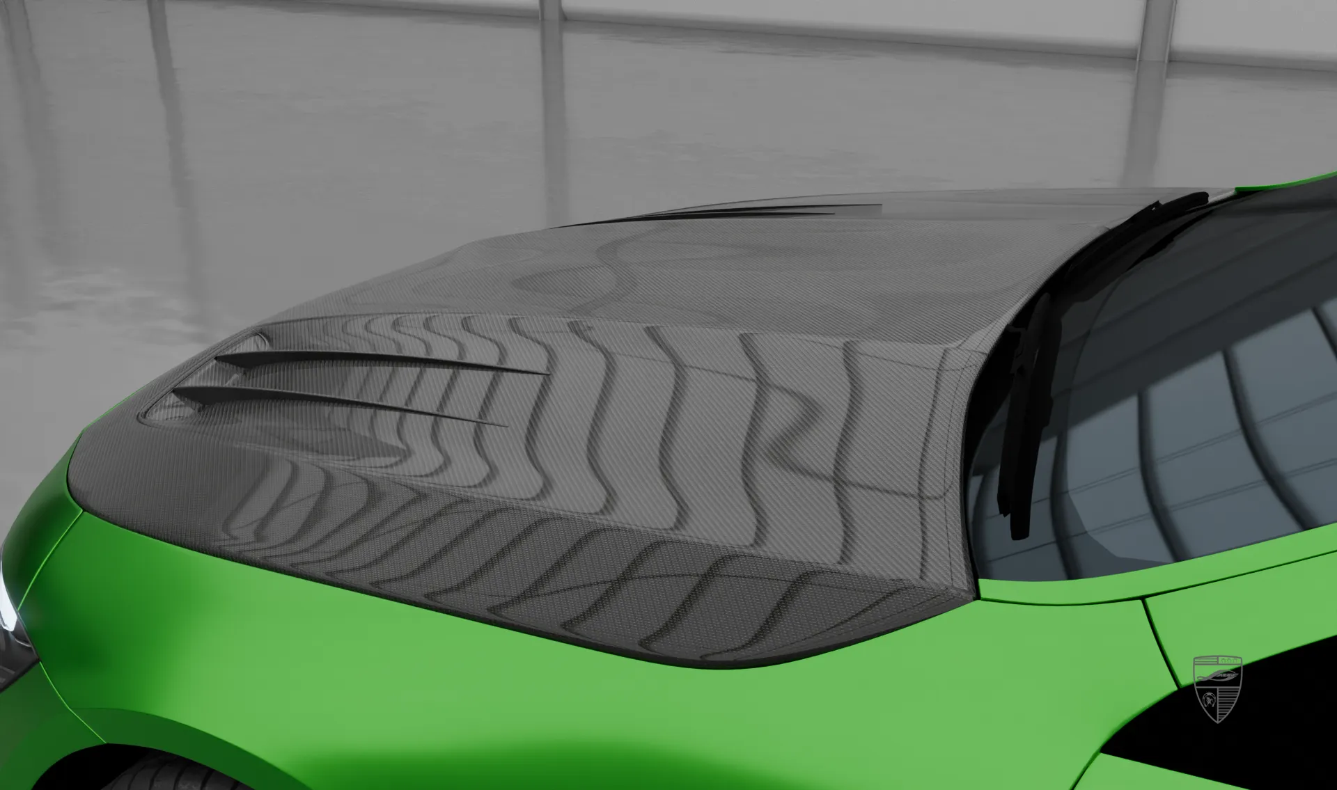 Carbon hood for your Mercedes GT AMG 63s X290 Facelift in the appearance package by LARTE Design