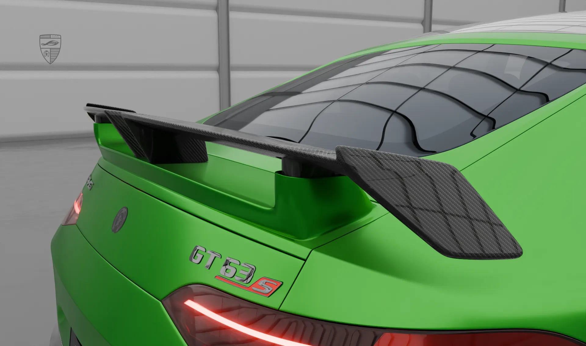 Carbon spoiler for your Mercedes GT AMG 63s X290 Facelift in the appearance package by LARTE Design