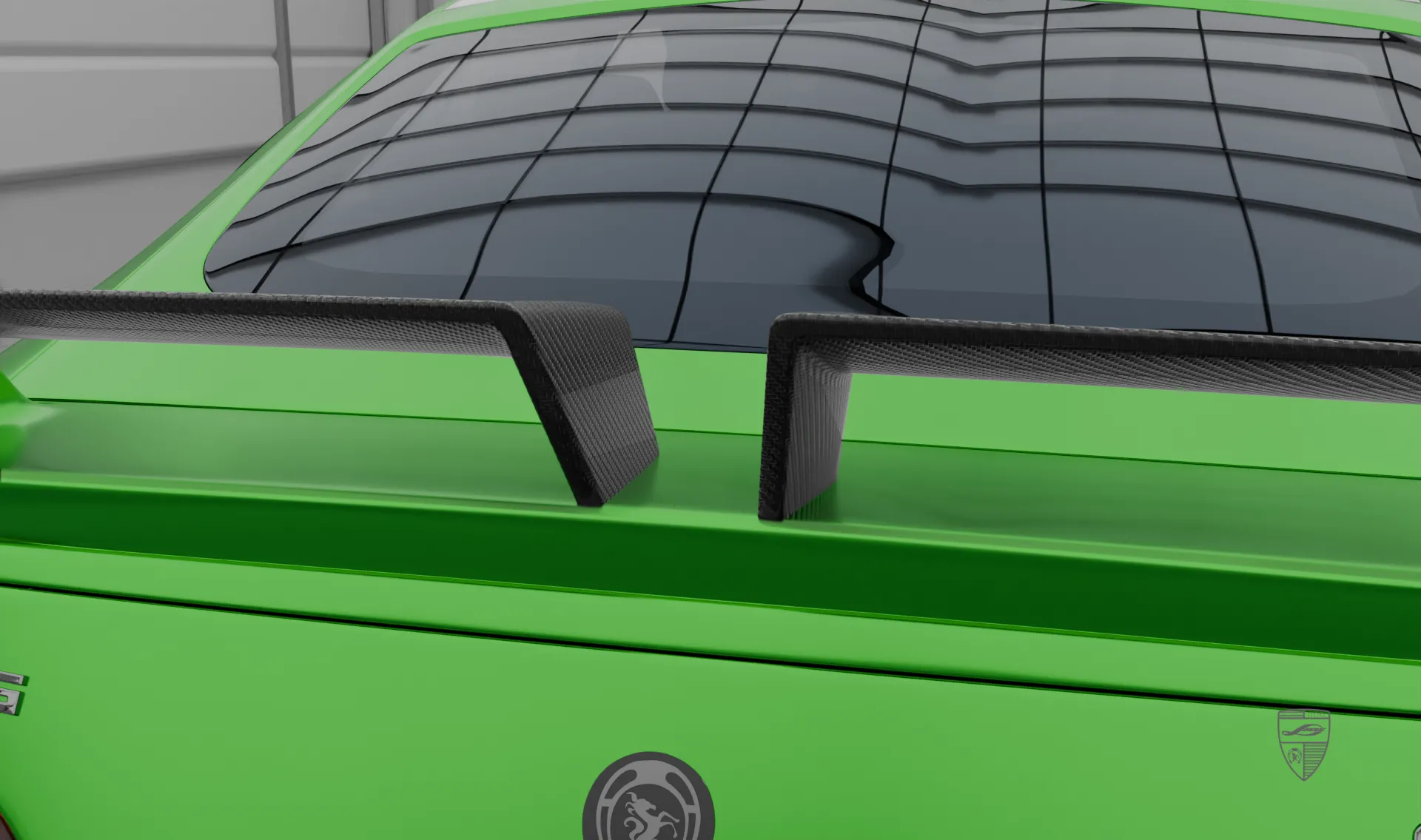 Carbon spoiler for your Mercedes GT AMG 63s X290 Facelift in a conversion kit from LARTE Design
