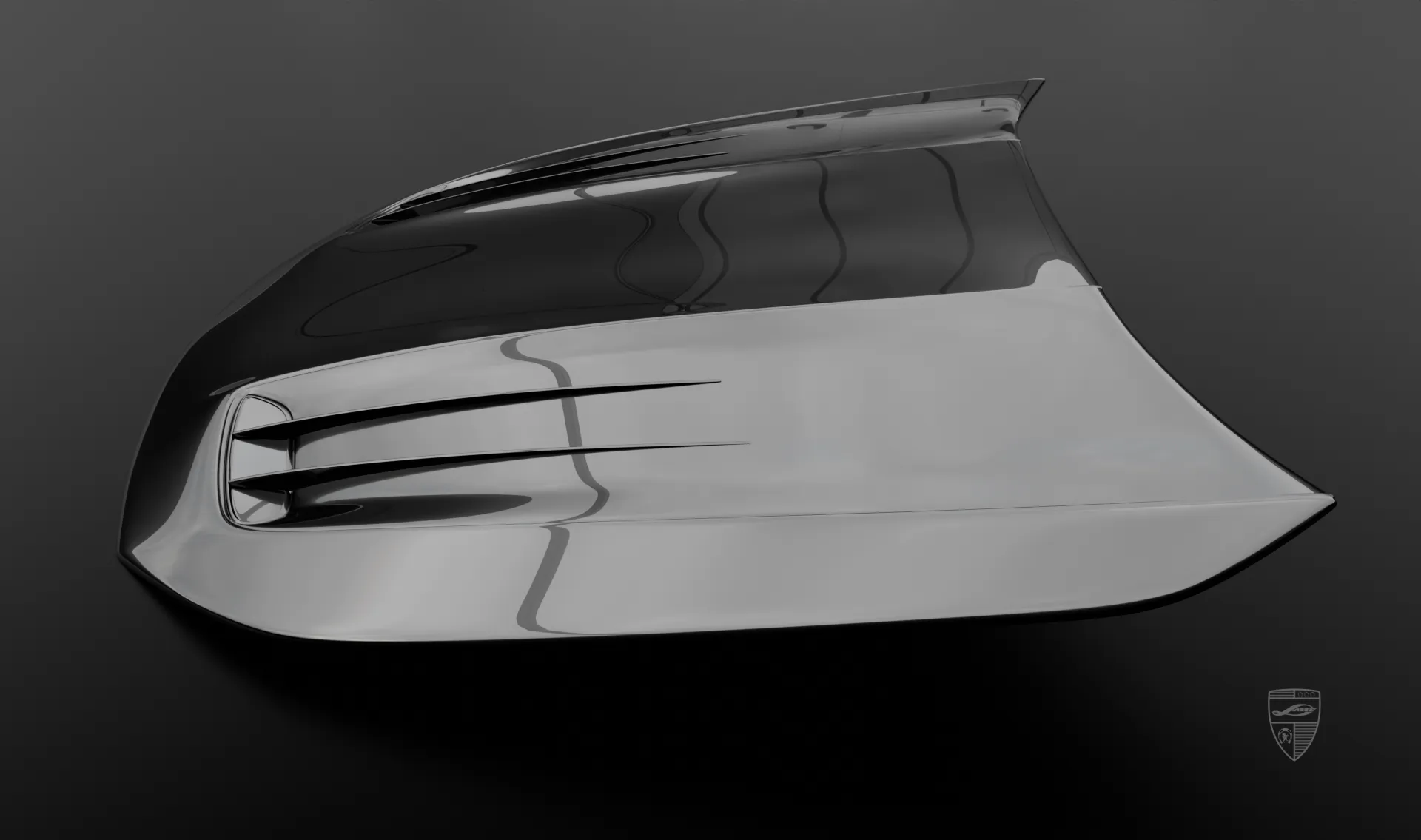 Hood upgrade for the family car Mercedes GT AMG 63s X290 Facelift from LARTE Design