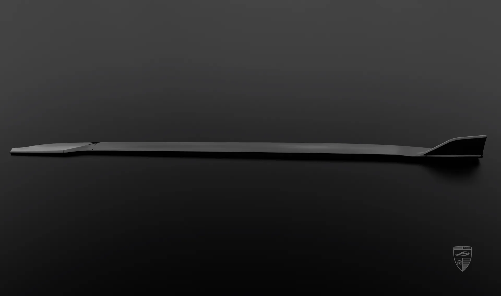 Side skirts upgrade for the luxury car Mercedes GT AMG 63s X290 Facelift from LARTE Design