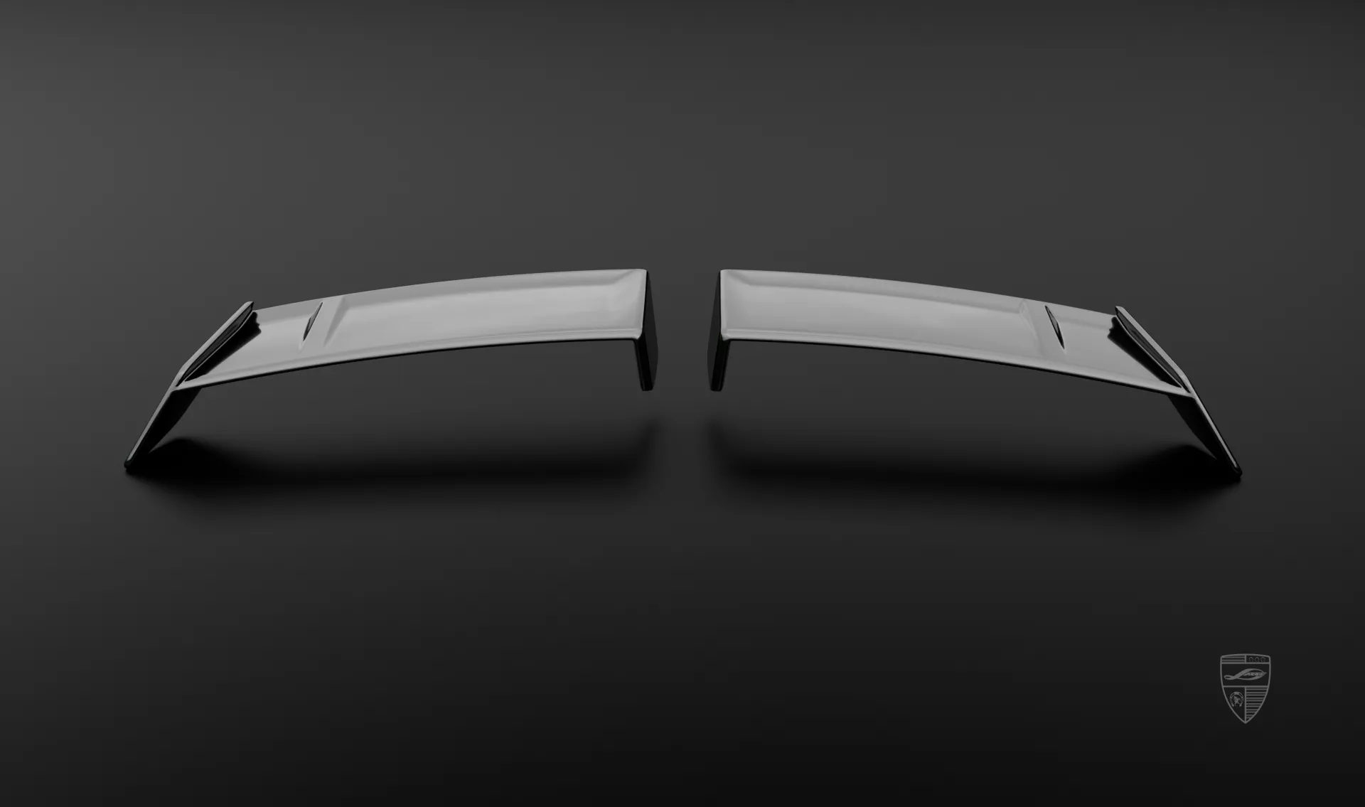 Spoiler upgrade for the luxury car Mercedes GT AMG 63s X290 Facelift from LARTE Design