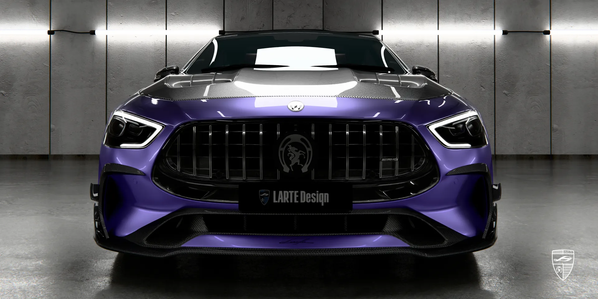 Bold carbon accents for GT Facelift AMG 63 highlight sporty character