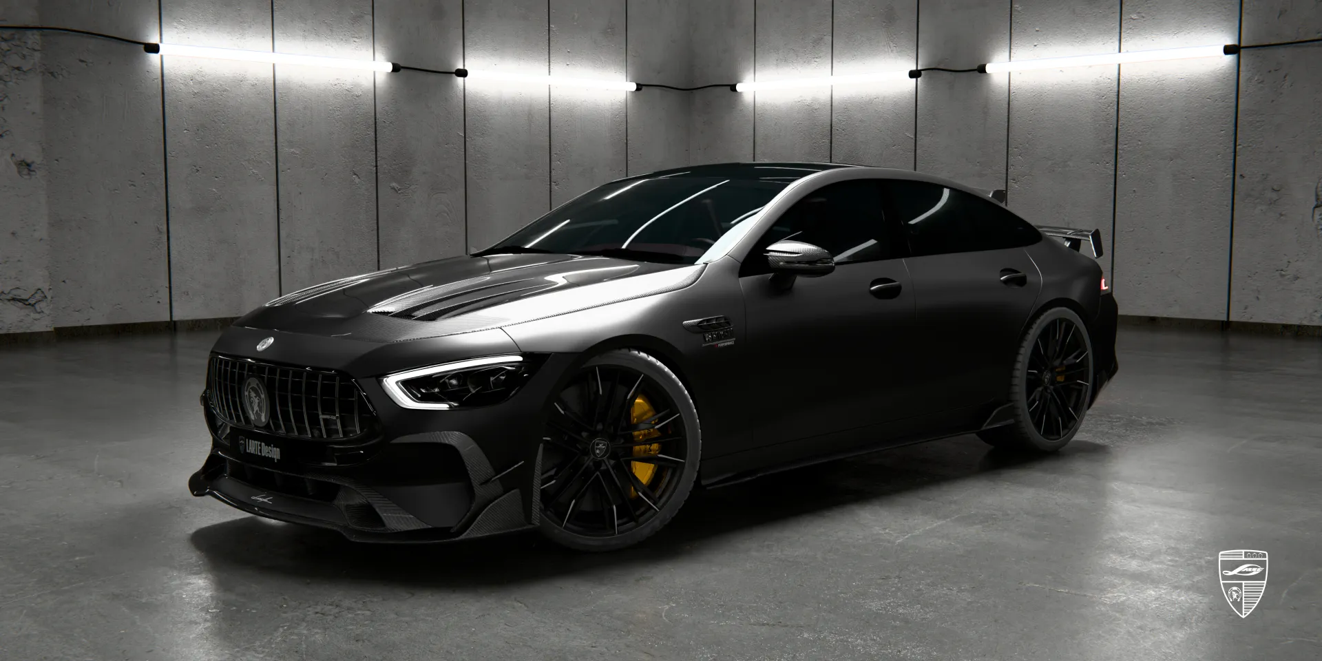Carbon fiber body kit for 2026 Mercedes GT Facelift AMG 63 Facelift upgrades exterior