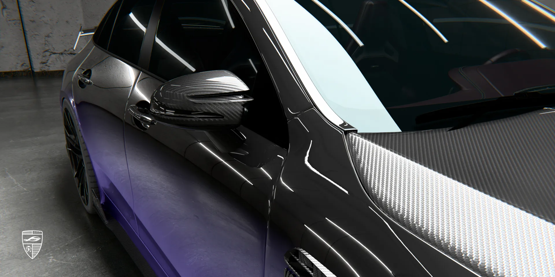Complete carbon fiber tuning kit 2026 Mercedes GT Facelift upgrades entire look