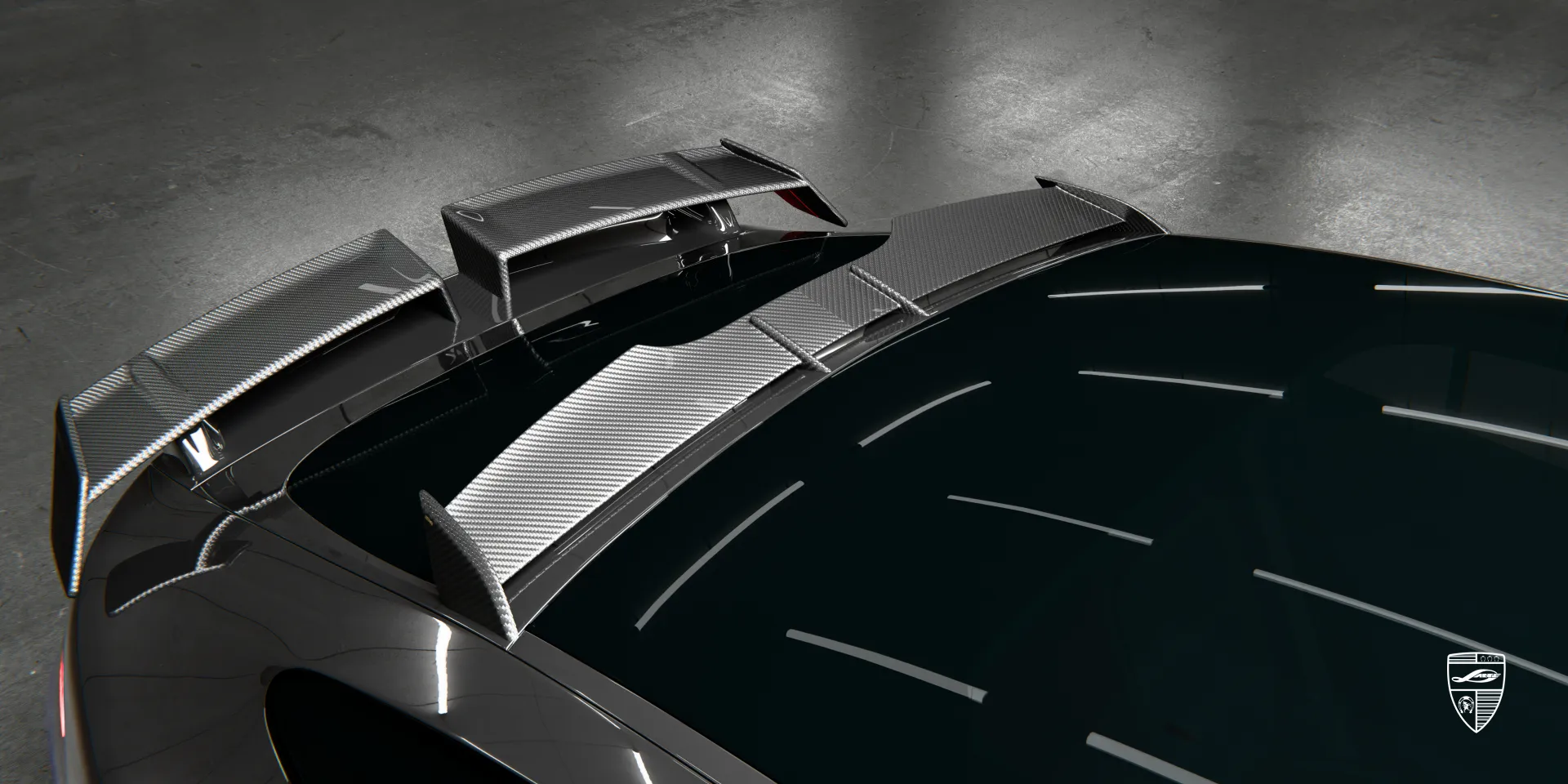 Full carbon fiber body conversion AMG GT Facelift 63 transforms vehicle design