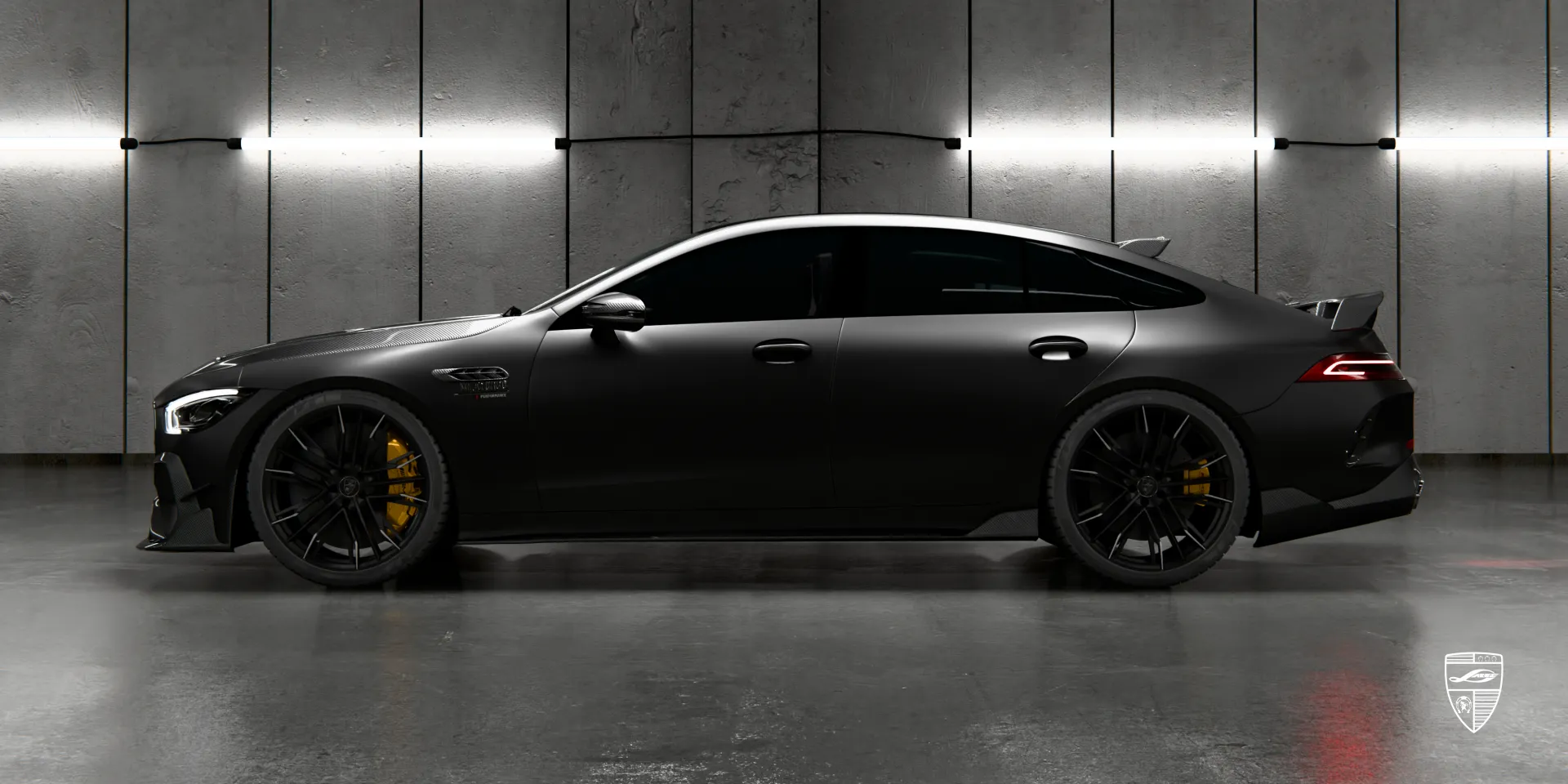 Mercedes GT Facelift AMG 63 carbon styling package enhances sporty profile