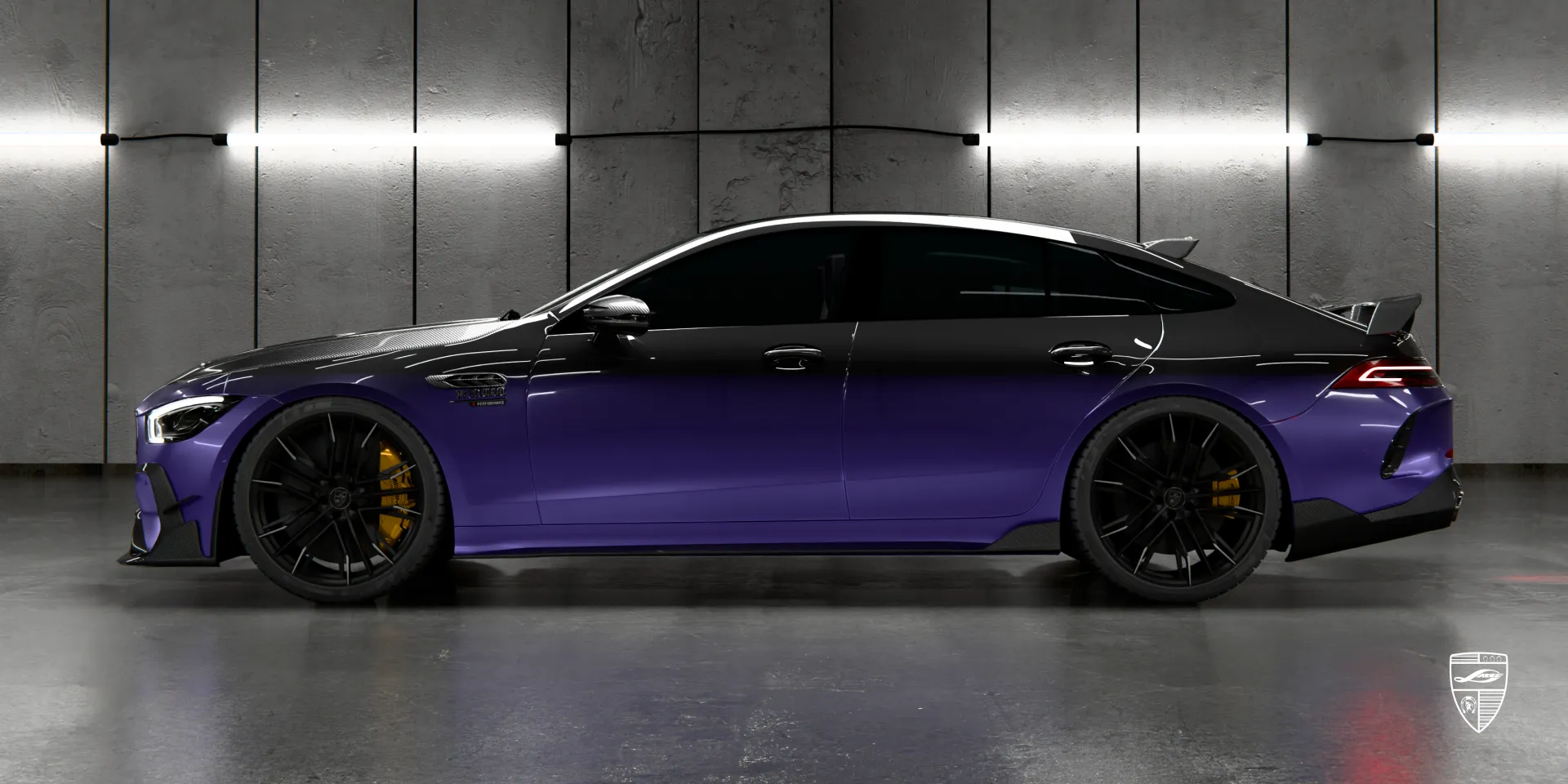 Sporty carbon styling for 2026 GT Facelift AMG 63 adds dynamic visual appeal