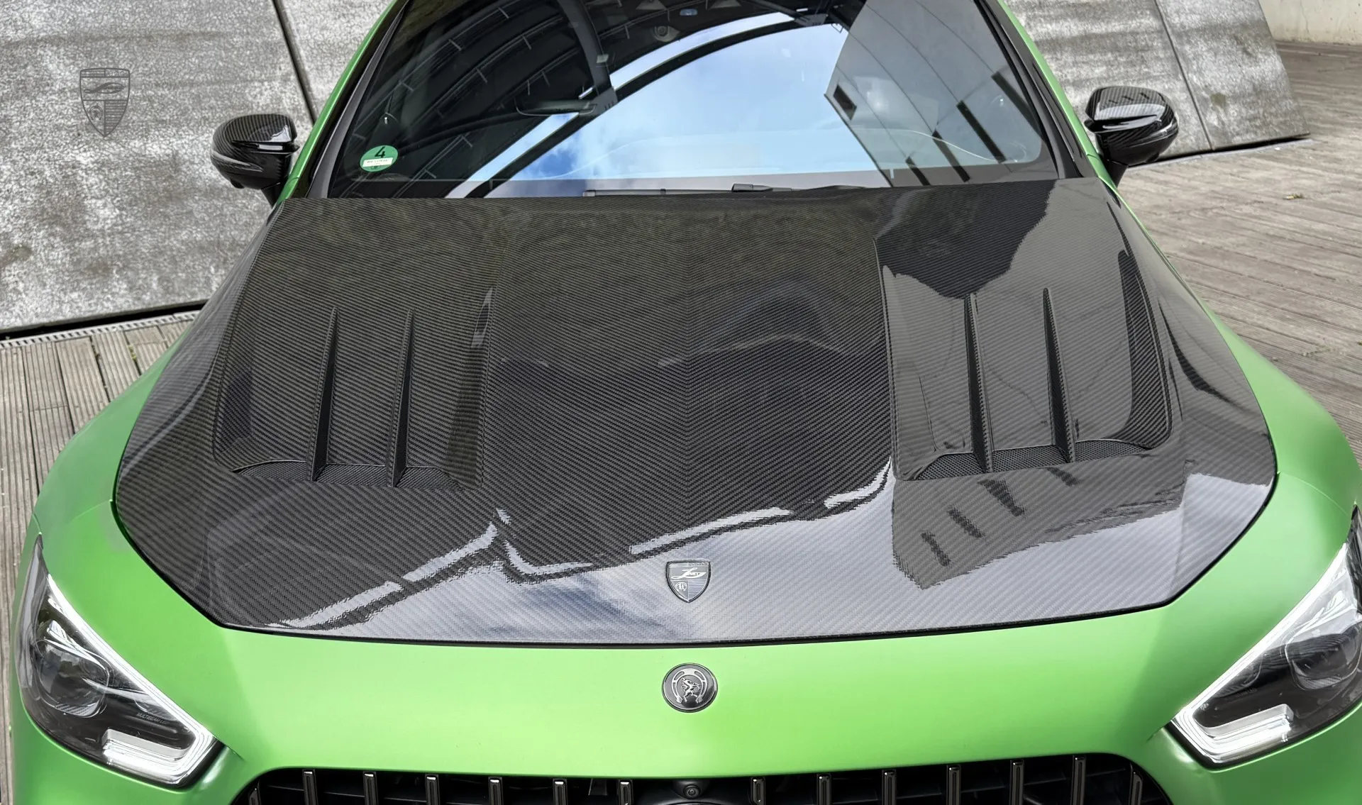 Carbon-Motorhaube Upgrade für Ihren SUV Mercedes GT 63s AMG von LARTE Design