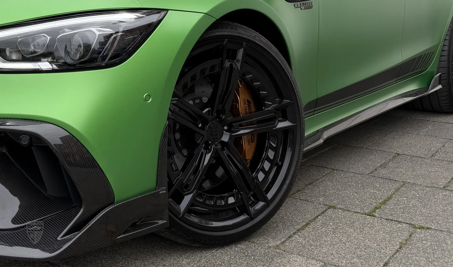 Felgen Upgrade für das Familienauto Mercedes GT 63s AMG von LARTE Design