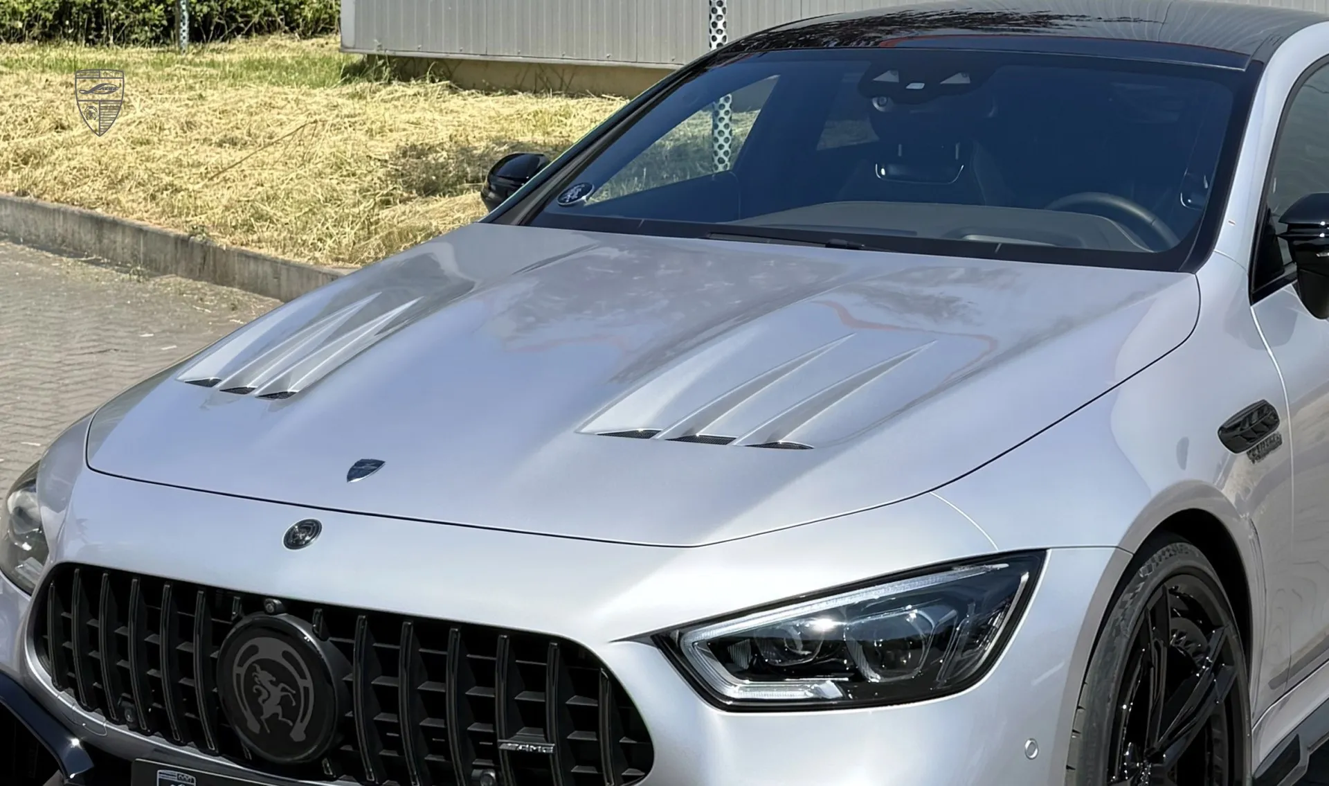 Motorhaube Upgrade für das Familienauto Mercedes GT 63s AMG von LARTE Design