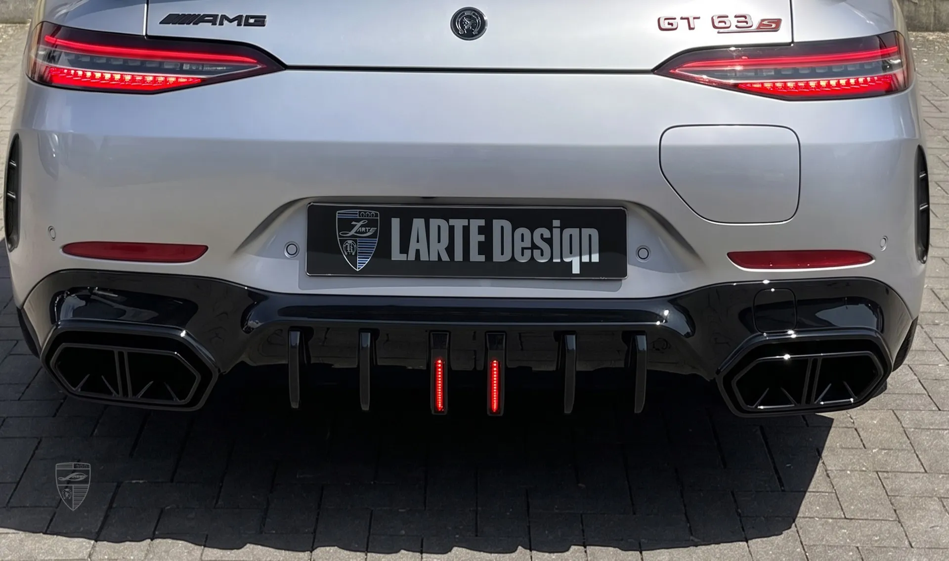 Heckdiffusor Upgrade für das Familienauto Mercedes GT 63s AMG von LARTE Design