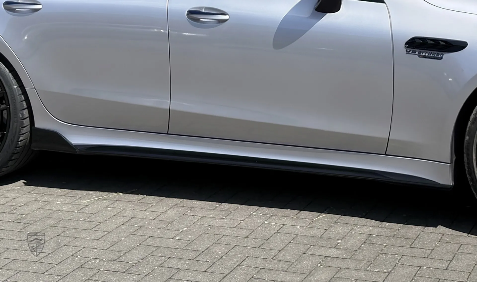 Seitenschweller Upgrade für das Familienauto Mercedes GT 63s AMG von LARTE Design