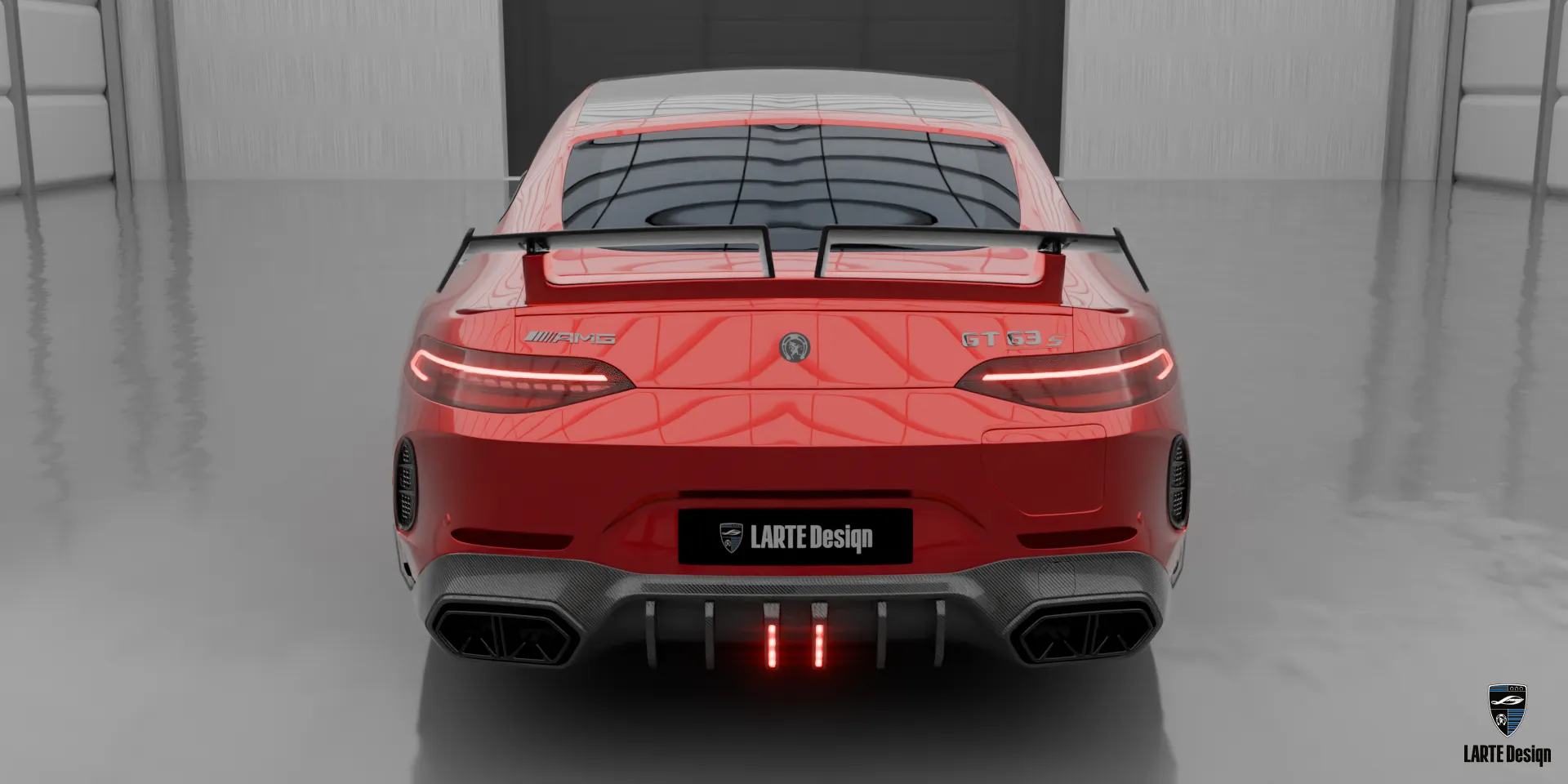 Mercedes AMG GT 63 transformation – aerodynamic refinement meets raw power
