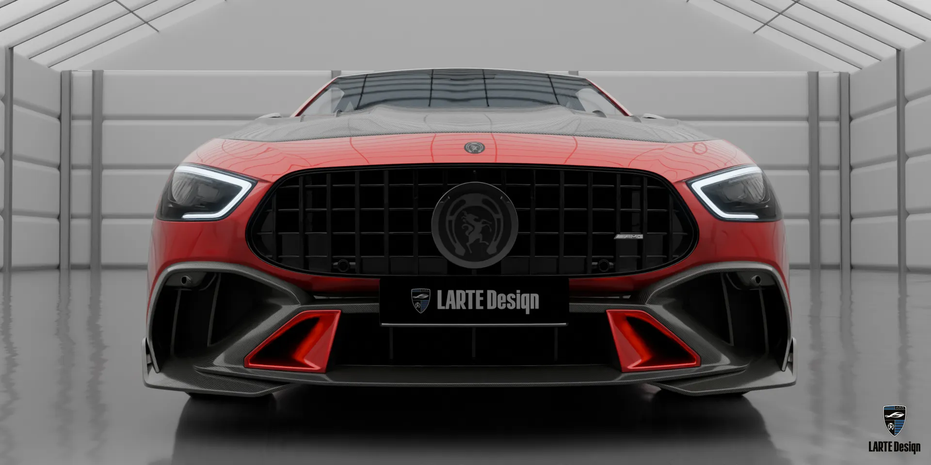 Dynamisches Upgrade für den Mercedes AMG GT 63 von Larte Design