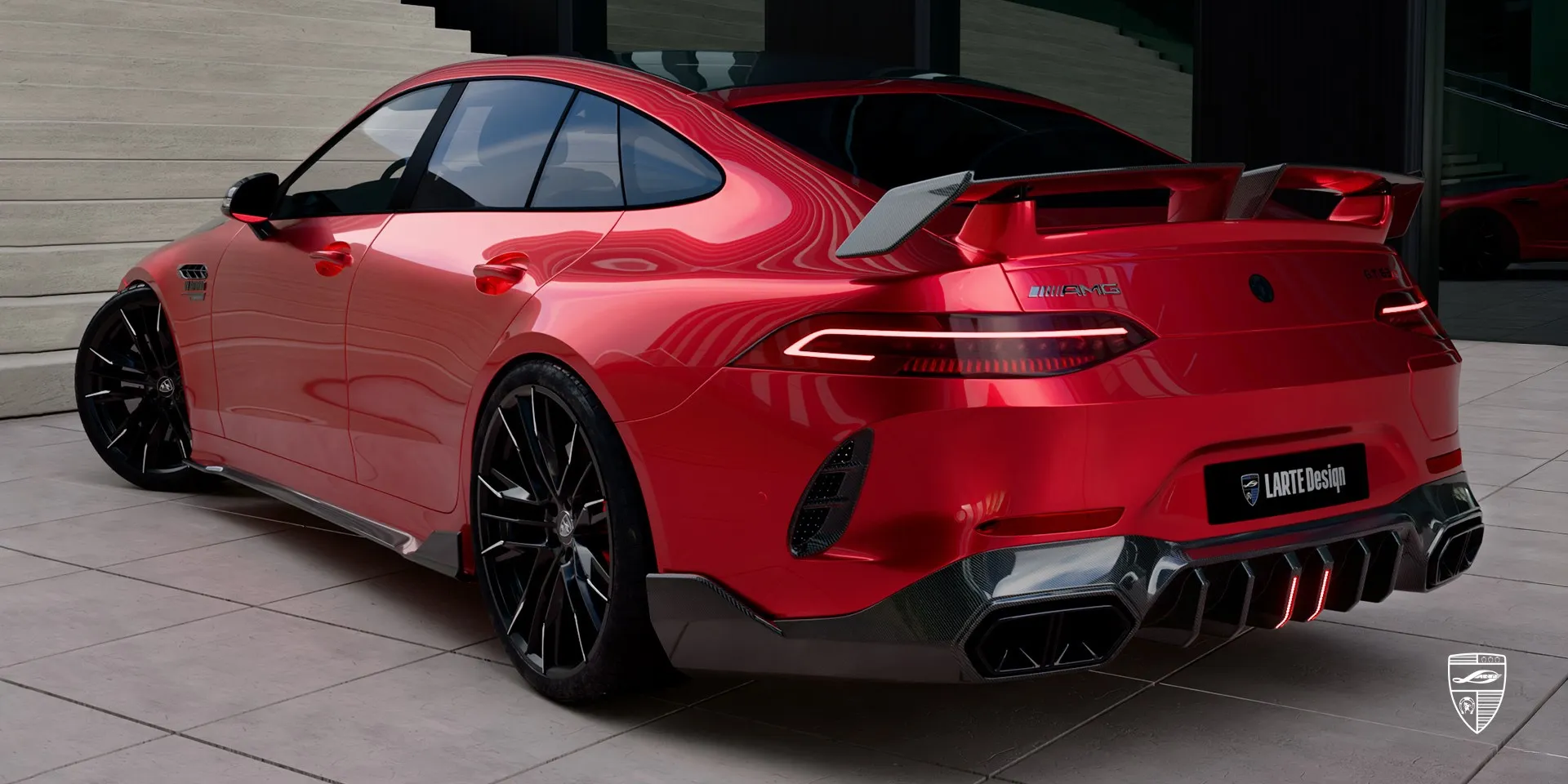 Maßgeschneiderter 2026 Mercedes AMG GT 63s X290 — luxuriöses 4-Türer-Coupé mit kraftvollem Look