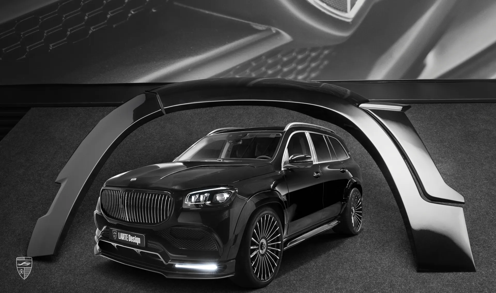 Kotflügelverbreiterungen vorne Upgrade für Ihren SUV Mercedes Maybach GLS 600 X167 Kotflügelverbreiterungen vorne Upgrade für Ihren SUV Mercedes Maybach GLS 600 X167 von LARTE Design