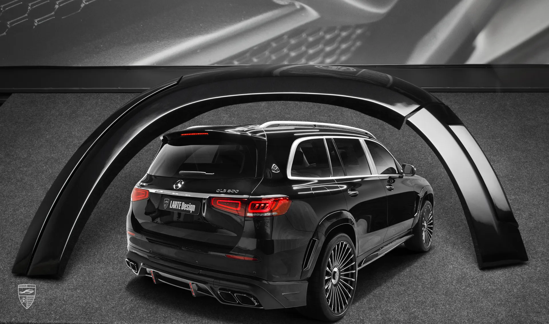 Kotflügelverbreiterungen hinten Upgrade für Ihren SUV Mercedes Maybach GLS 600 X167 Kotflügelverbreiterungen hinten Upgrade für Ihren SUV Maybach GLS 600 X167 von LARTE Design