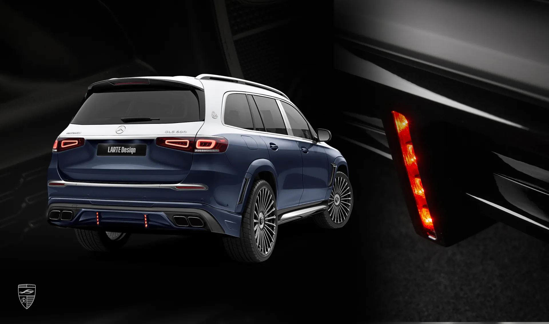 Rückleuchten für Ihren Mercedes Maybach GLS 600 X167 im Umrüstkit Rückleuchten für Ihren Mercedes Maybach GLS 600 X167 im Umrüstkit von LARTE Design