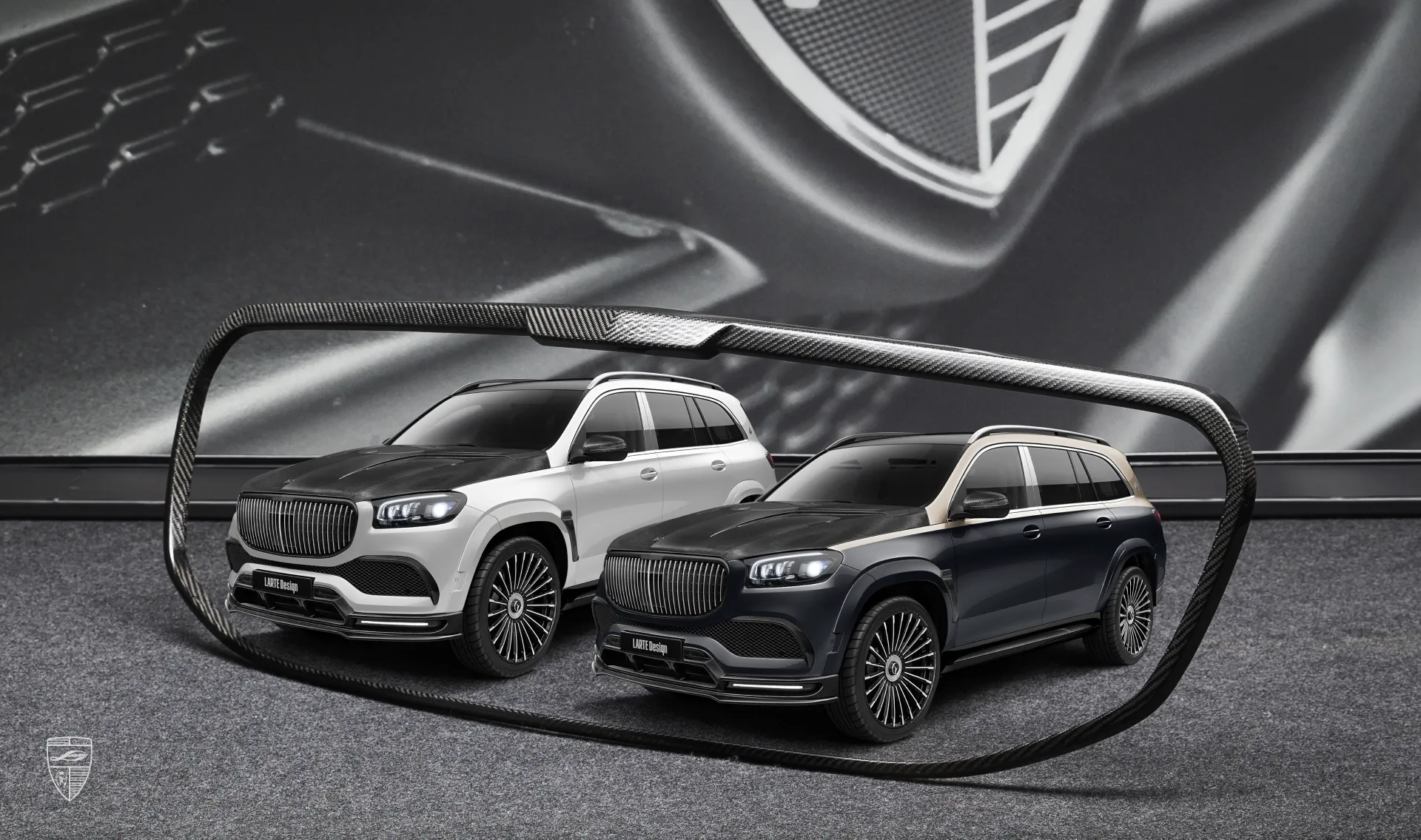 Kühlergrill-Zierleiste Upgrade für den Luxuswagen Mercedes Maybach GLS 600 X167 Kühlergrill-Zierleiste Upgrade für den Luxuswagen Mercedes Maybach GLS 600 X167 von LARTE Design