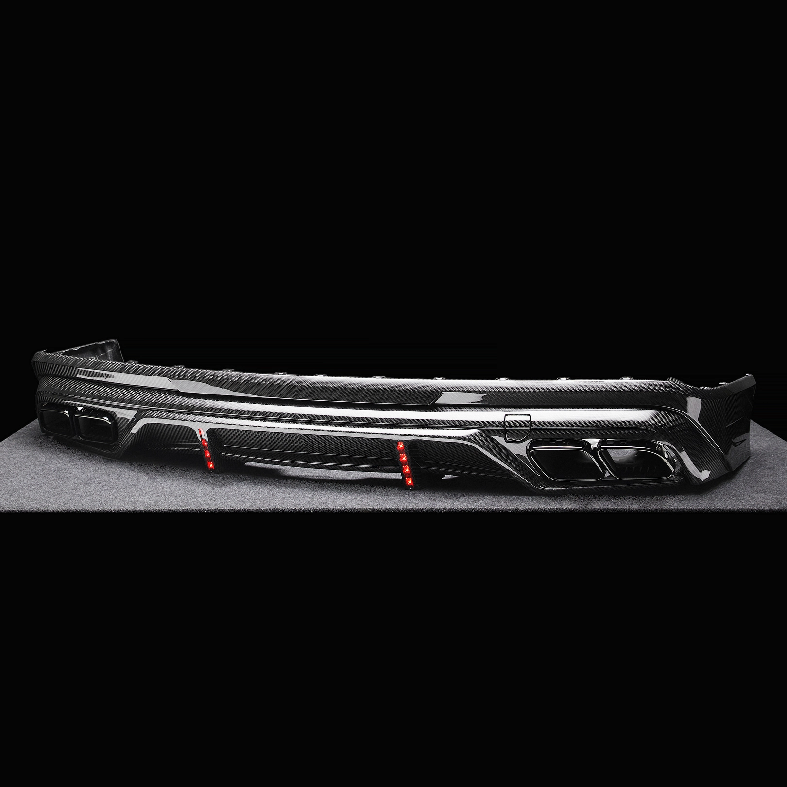 New aerodynamic kit Rear diffuser for Mercedes-Maybach GLS 600 X167 4MATIC M 176