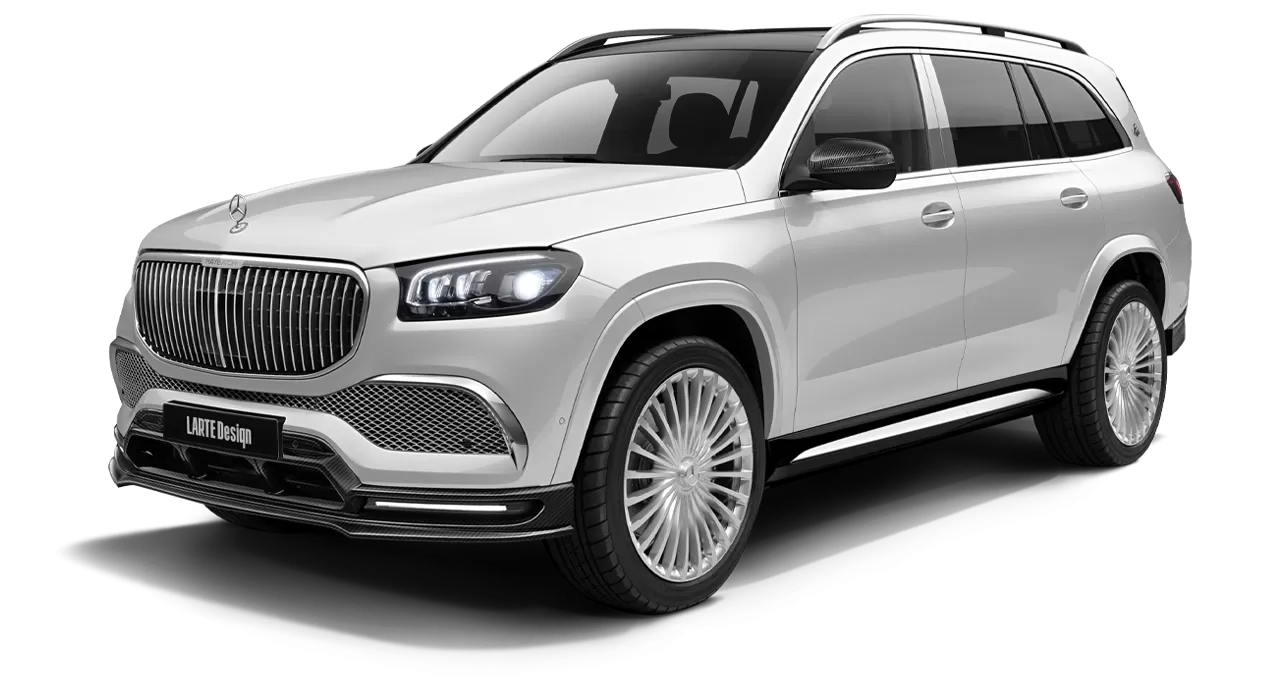 Mercedes Maybach GLS 600 front look for Stylish body kit option