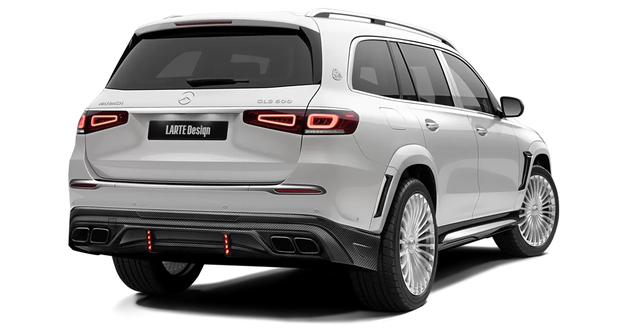 Mercedes Maybach GLS 600 rear look for Exclusive body kit option