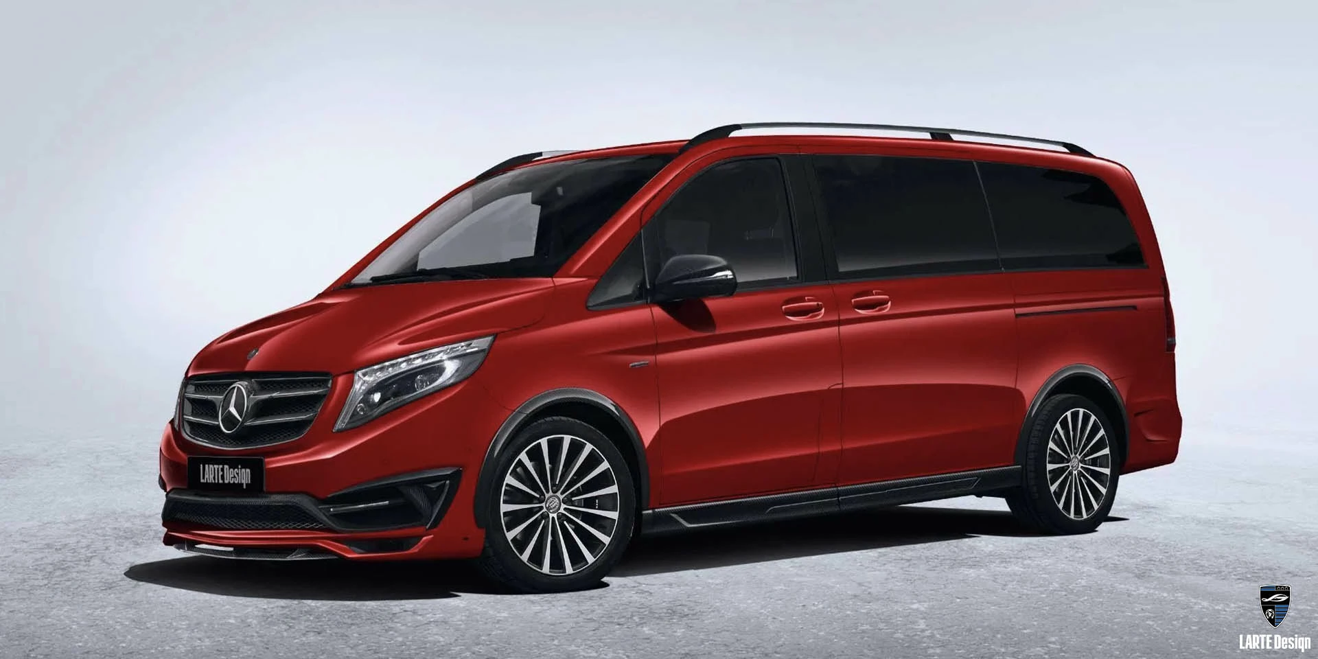 Refreshed Mercedes V-Class 2021 by LARTE Design