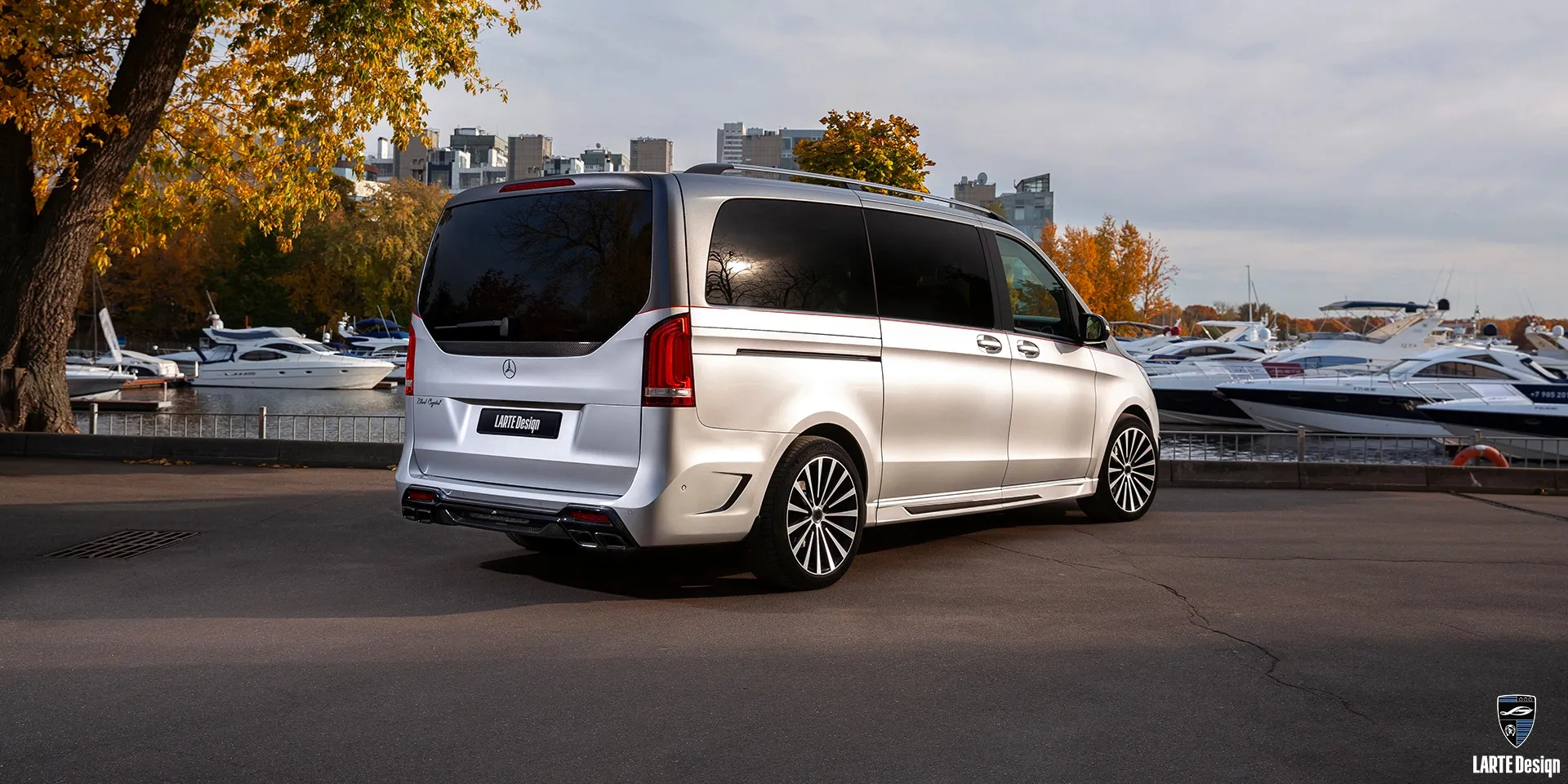 Buy Custom carbon fiber body kit for Mercedes-Benz V-class W447 Brilliant Silver Metallic V250d L Executive 4M 2023 2024 2025