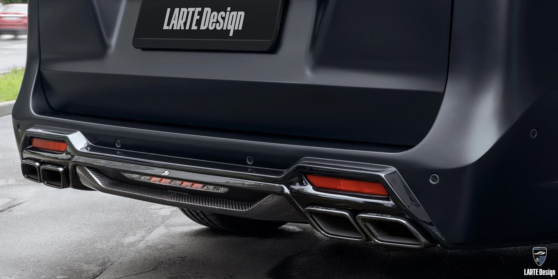 Kaufe eine aerodynamische Frontlippe aus Kohlefaser für Mercedes-Benz V-Klasse W447 Obsidian Black Metallic V 250 Lang
