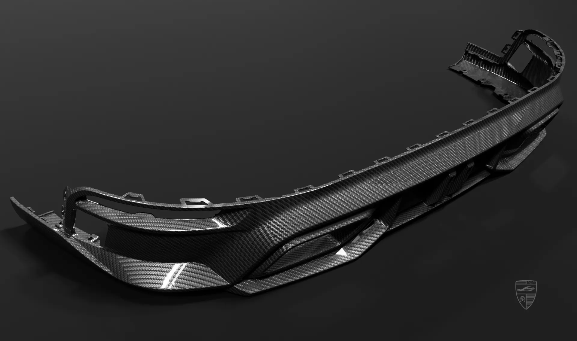 Carbonfaser-Heckdiffusor für Ihren Porsche 911 Carrera 992.2 Facelift im Erscheinungspaket von LARTE Design