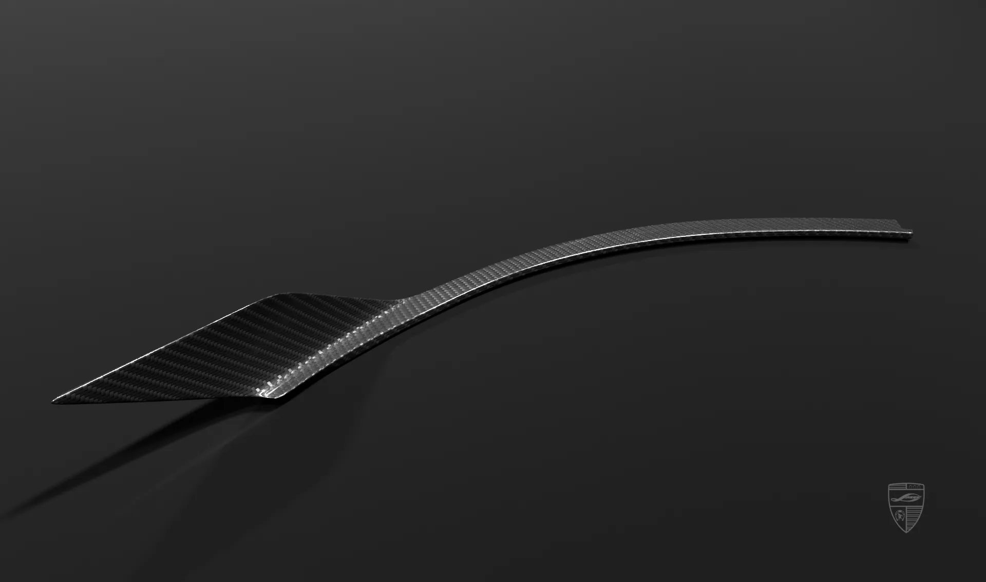 Carbon Untere Heckflügel Upgrade für das Sportwagen Porsche 911 Carrera 992.2 Facelift von LARTE Design