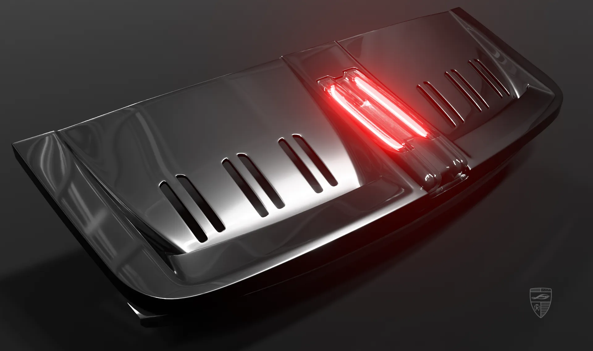 Rear engine grille upgrade for your sport coupe Porsche 911 Carrera Facelift 992.2 from LARTE Design