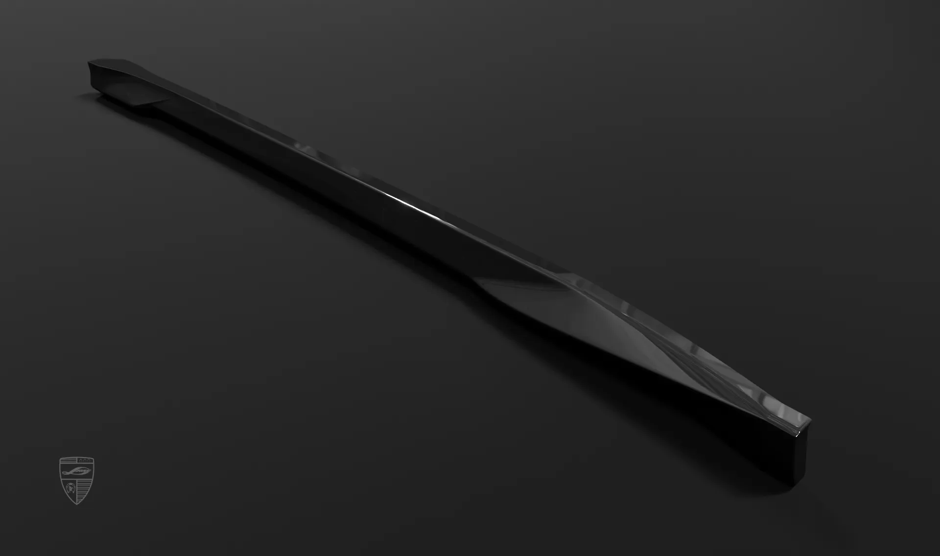 Side skirts upgrade for the luxury car Porsche 911 Carrera Facelift 992.2 from LARTE Design