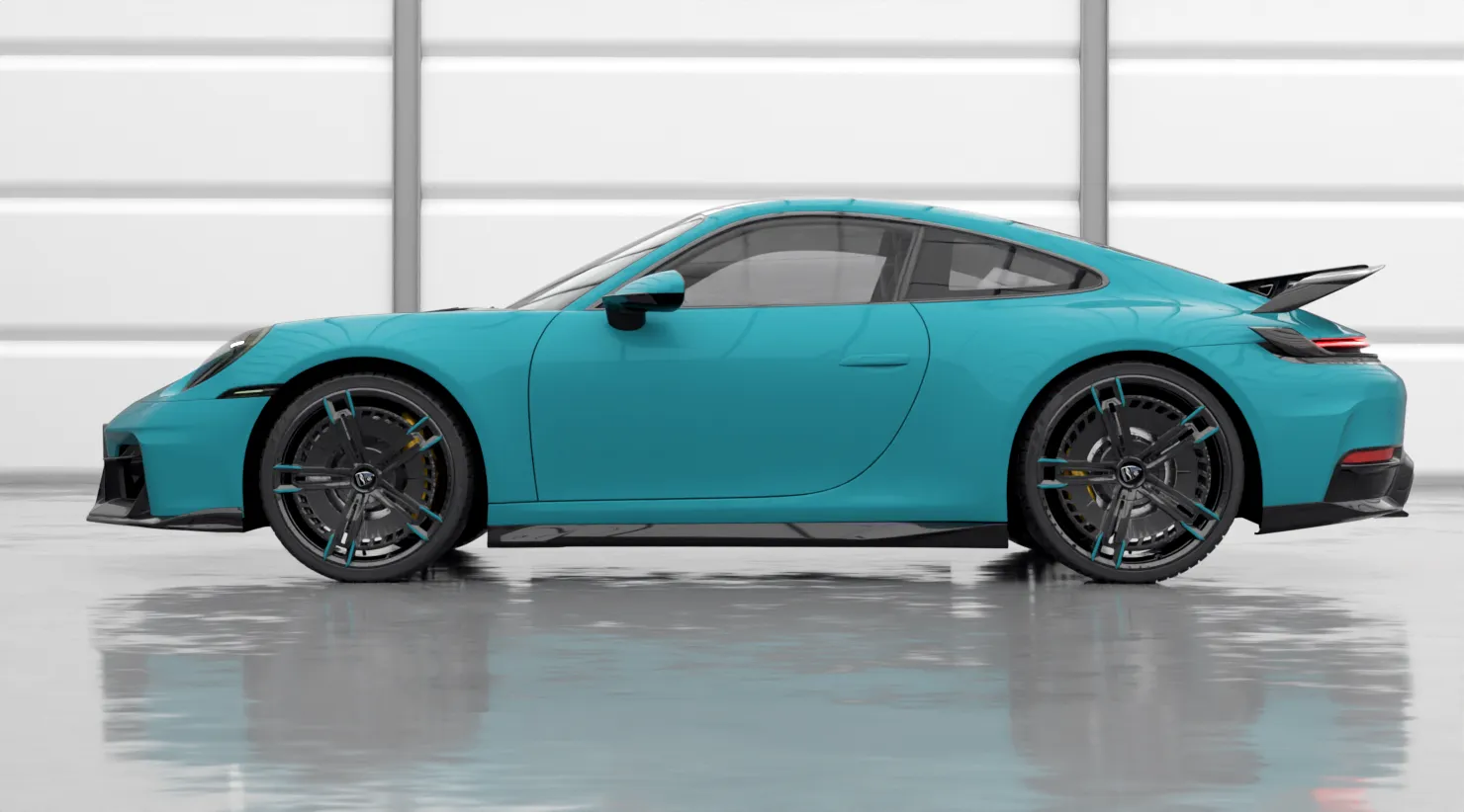 Porsche 911 Carrera 992.2 Facelift mit Karosserie-Kit für ein individuelles Erscheinungsbild
